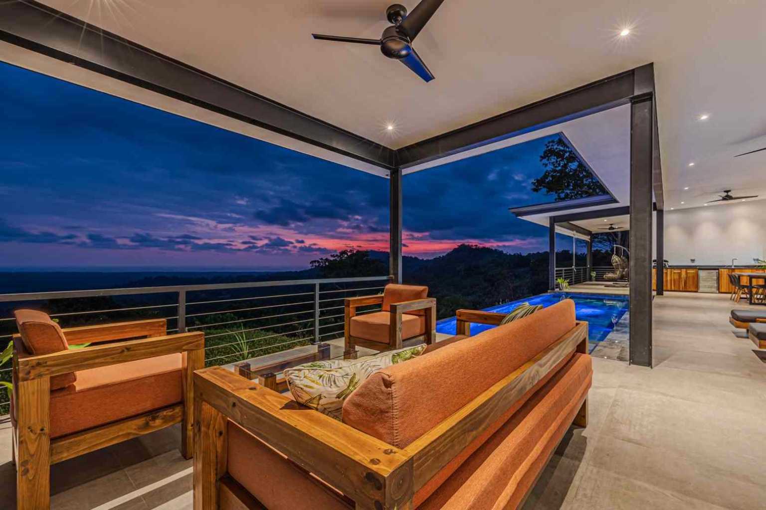 Brand New Modern Ocean View 4-Bedroom Home With Big Opportunity on 11+ acres in Tres Rios Costa Rica