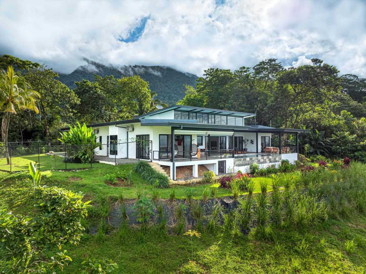 Brand New Modern Ocean View 4-Bedroom Home With Big Opportunity on 11+ acres in Tres Rios Costa Rica