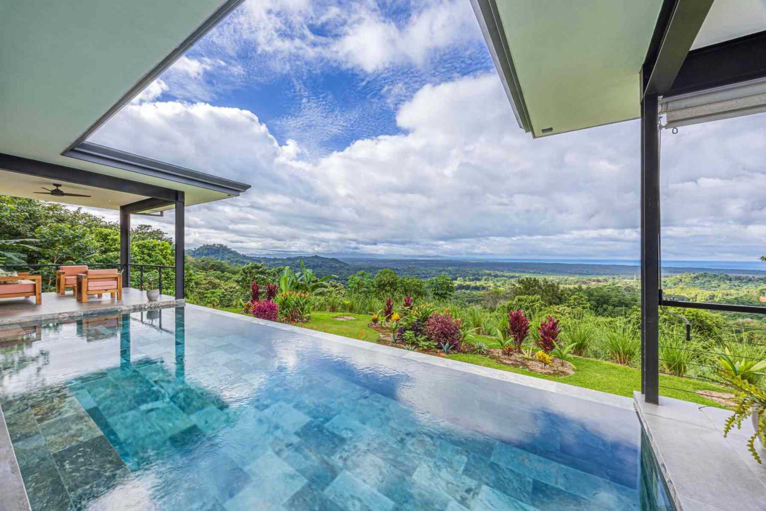 Brand New Modern Ocean View 4-Bedroom Home With Big Opportunity on 11+ acres in Tres Rios Costa Rica