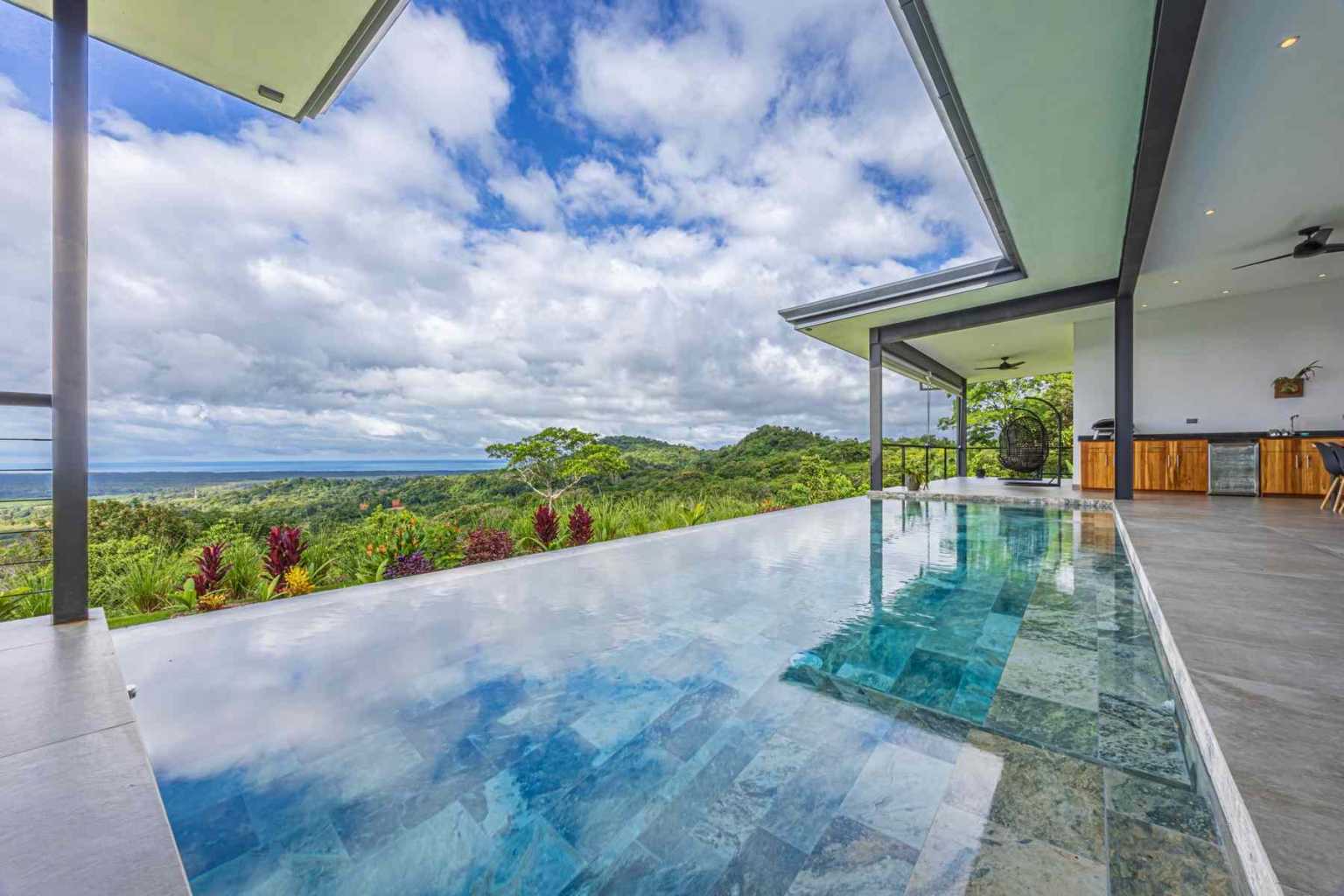 Brand New Modern Ocean View 4-Bedroom Home With Big Opportunity on 11+ acres in Tres Rios Costa Rica
