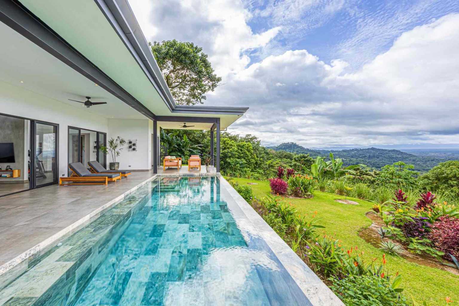 Brand New Modern Ocean View 4-Bedroom Home With Big Opportunity on 11+ acres in Tres Rios Costa Rica