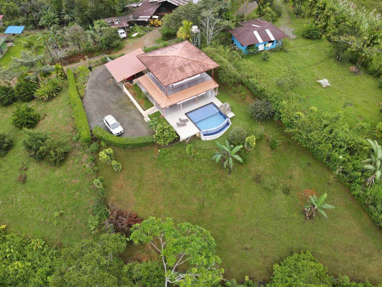 42218 (25) Panoramic Mountain & Ocean View 2-Bedroom Home with Pool in Tinamastes Costa Rica
