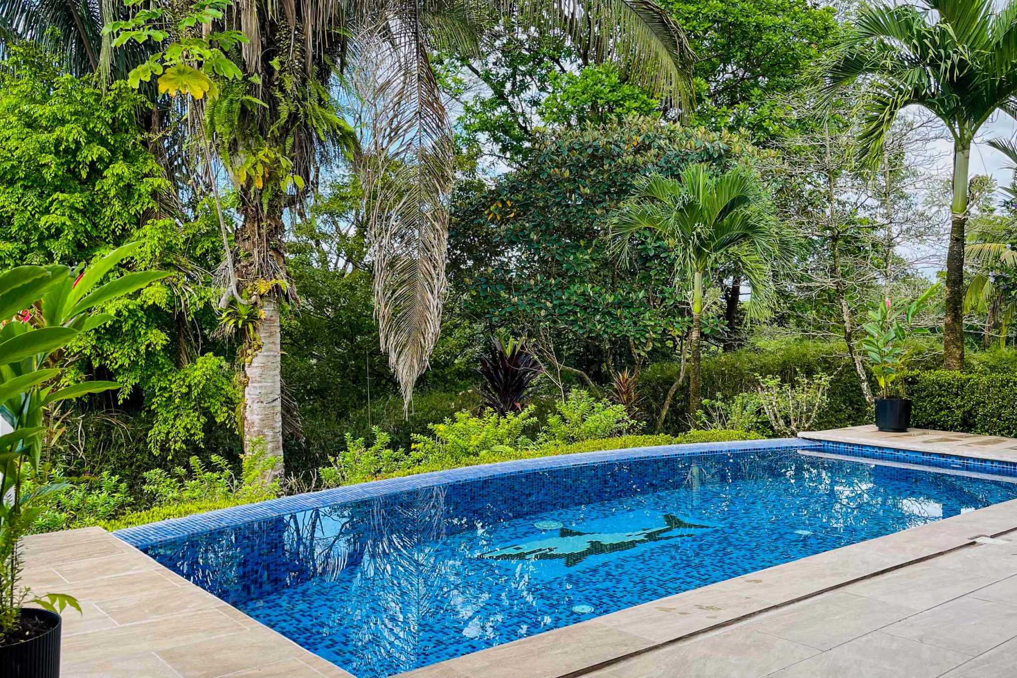 Charming 3 Bedroom Home on Lush Acreage with Pocket Ocean View in Ojochal Costa Rica