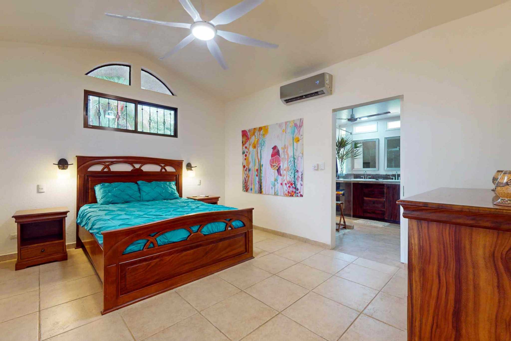 Charming 3 Bedroom Home on Lush Acreage with Pocket Ocean View in Ojochal Costa Rica