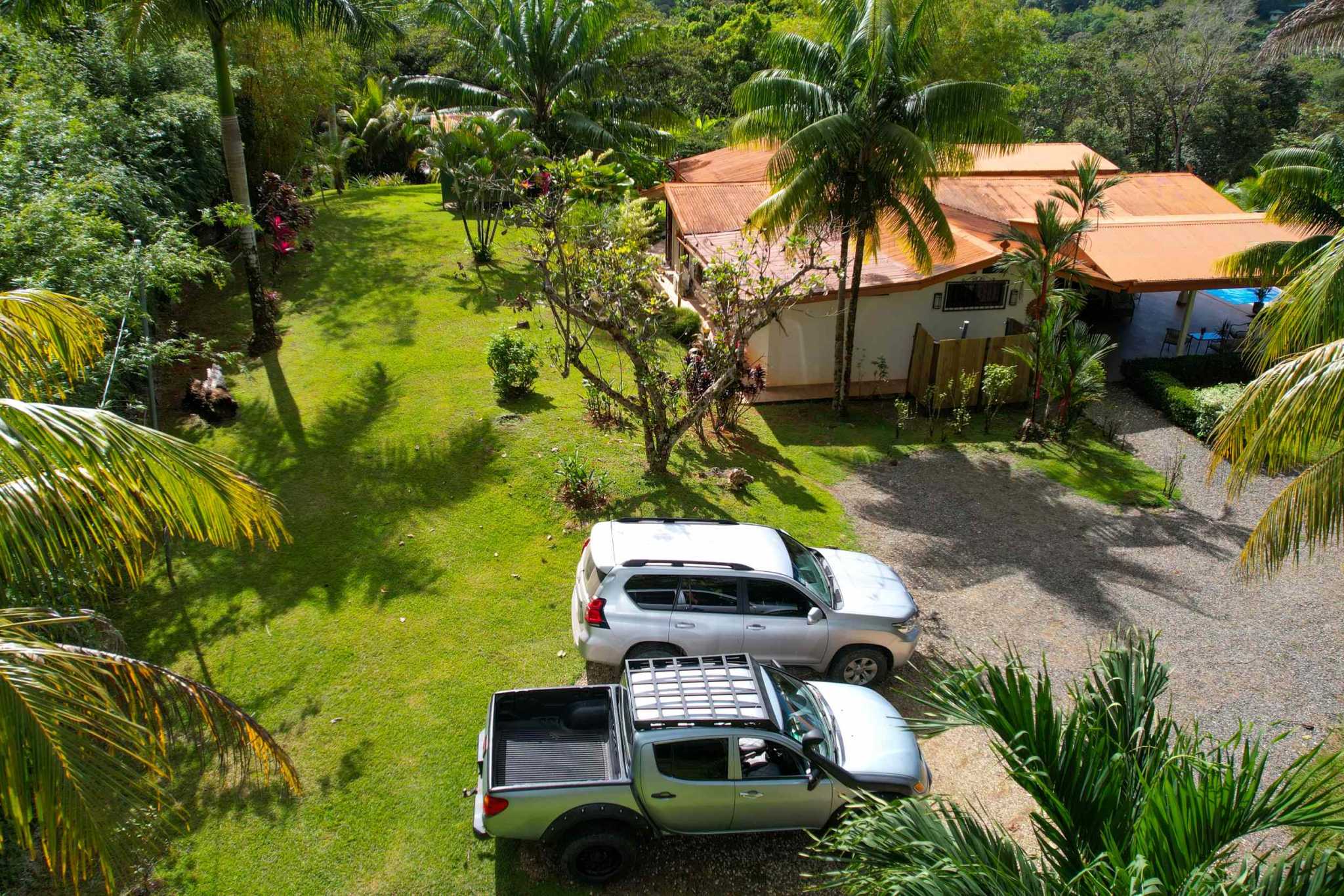 Charming 3 Bedroom Home on Lush Acreage with Pocket Ocean View in Ojochal Costa Rica