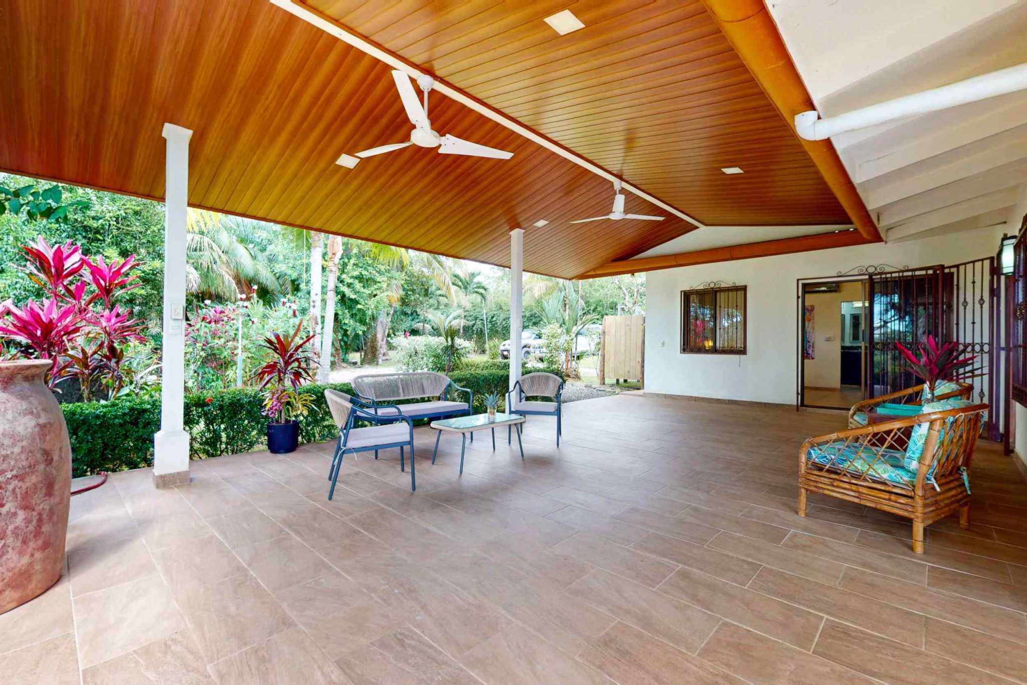 Charming 3 Bedroom Home on Lush Acreage with Pocket Ocean View in Ojochal Costa Rica