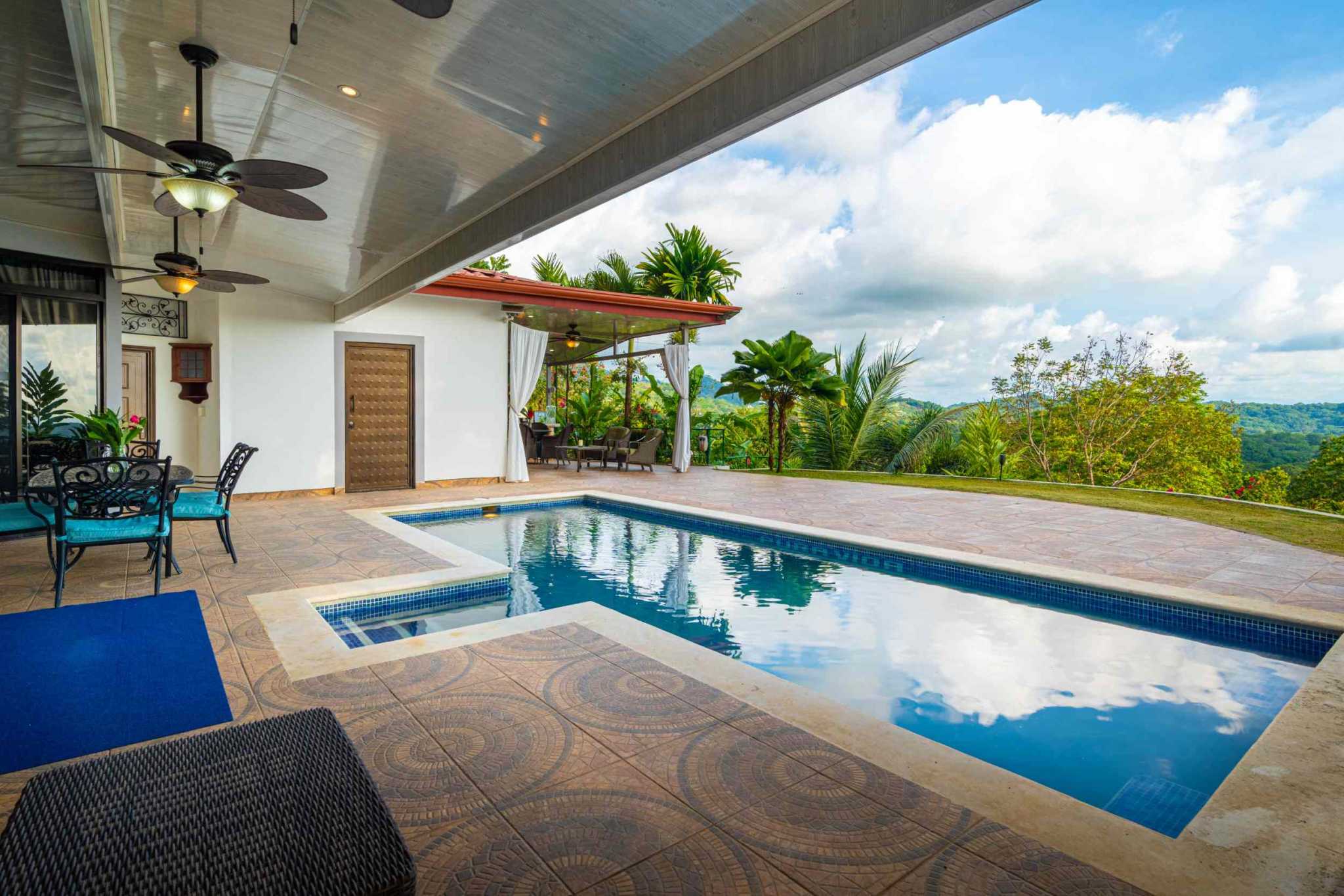 42704 (25) Home with 3-Bedrooms, Pool & Expansive Ocean Views in Central Ojochal Costa Rica
