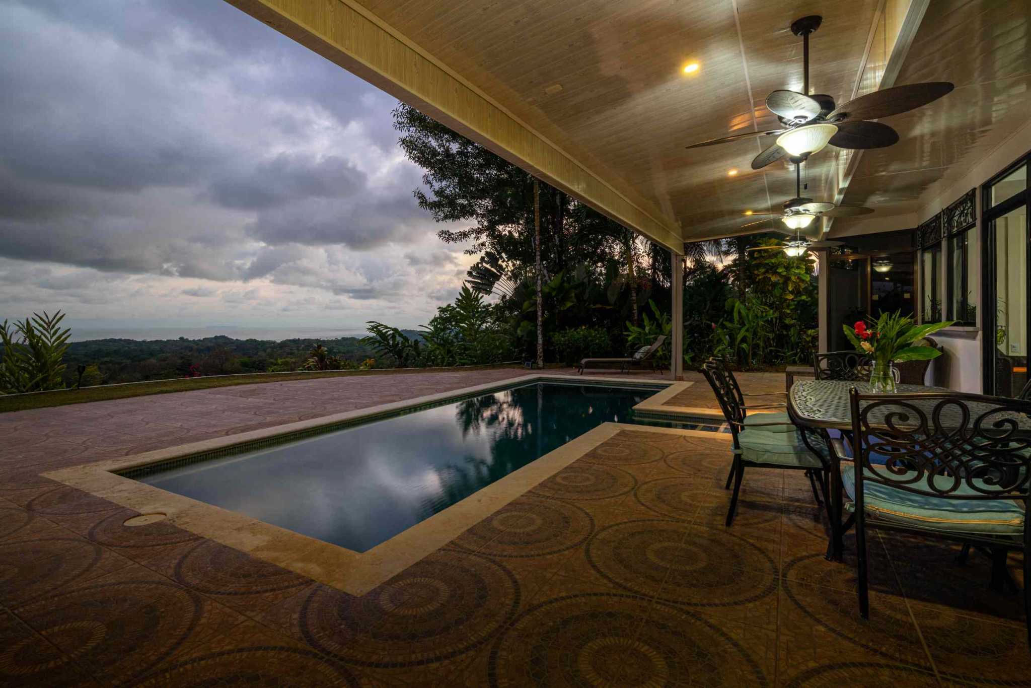 42704 (44) Home with 3-Bedrooms, Pool & Expansive Ocean Views in Central Ojochal Costa Rica