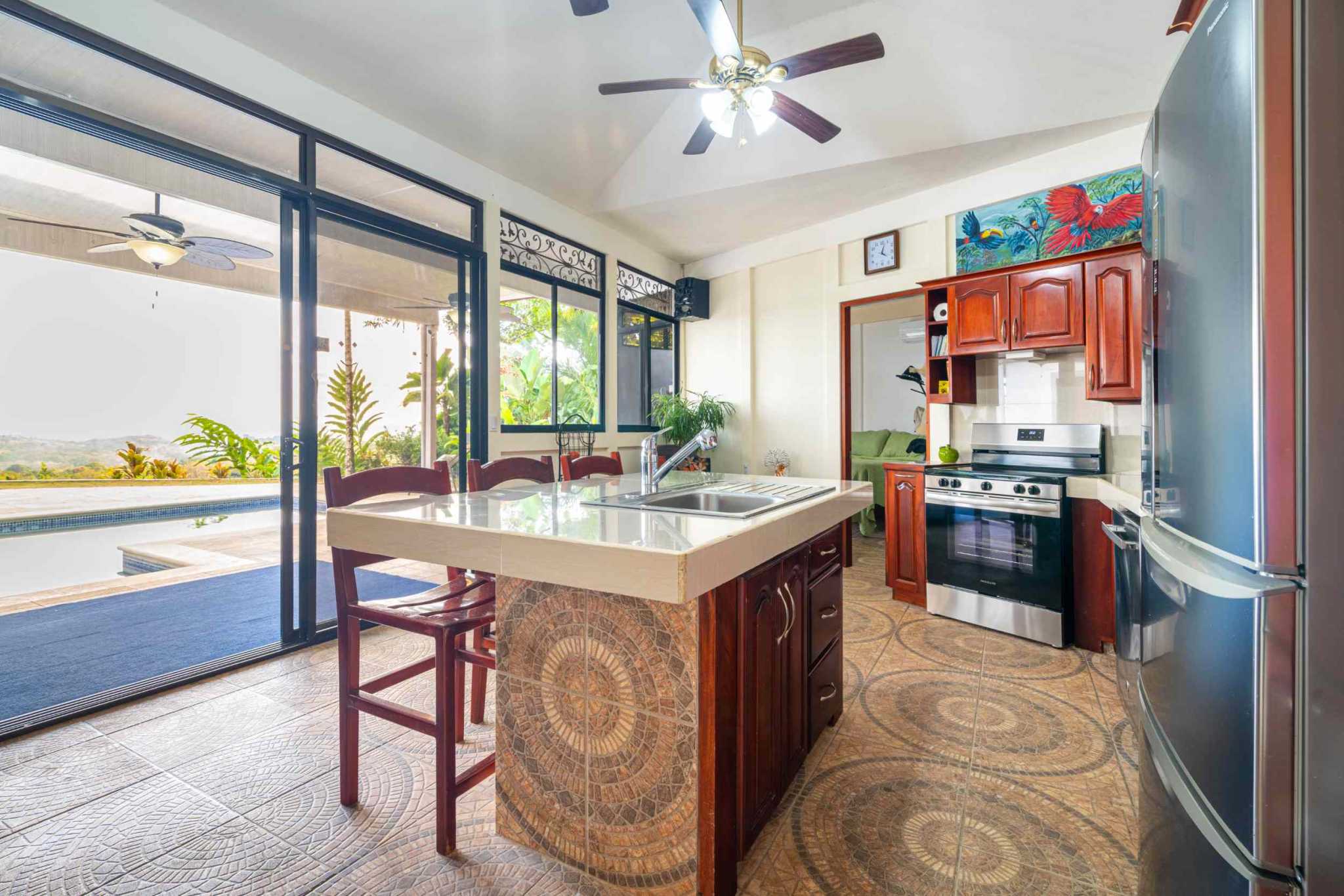 42704 (59) Home with 3-Bedrooms, Pool & Expansive Ocean Views in Central Ojochal Costa Rica