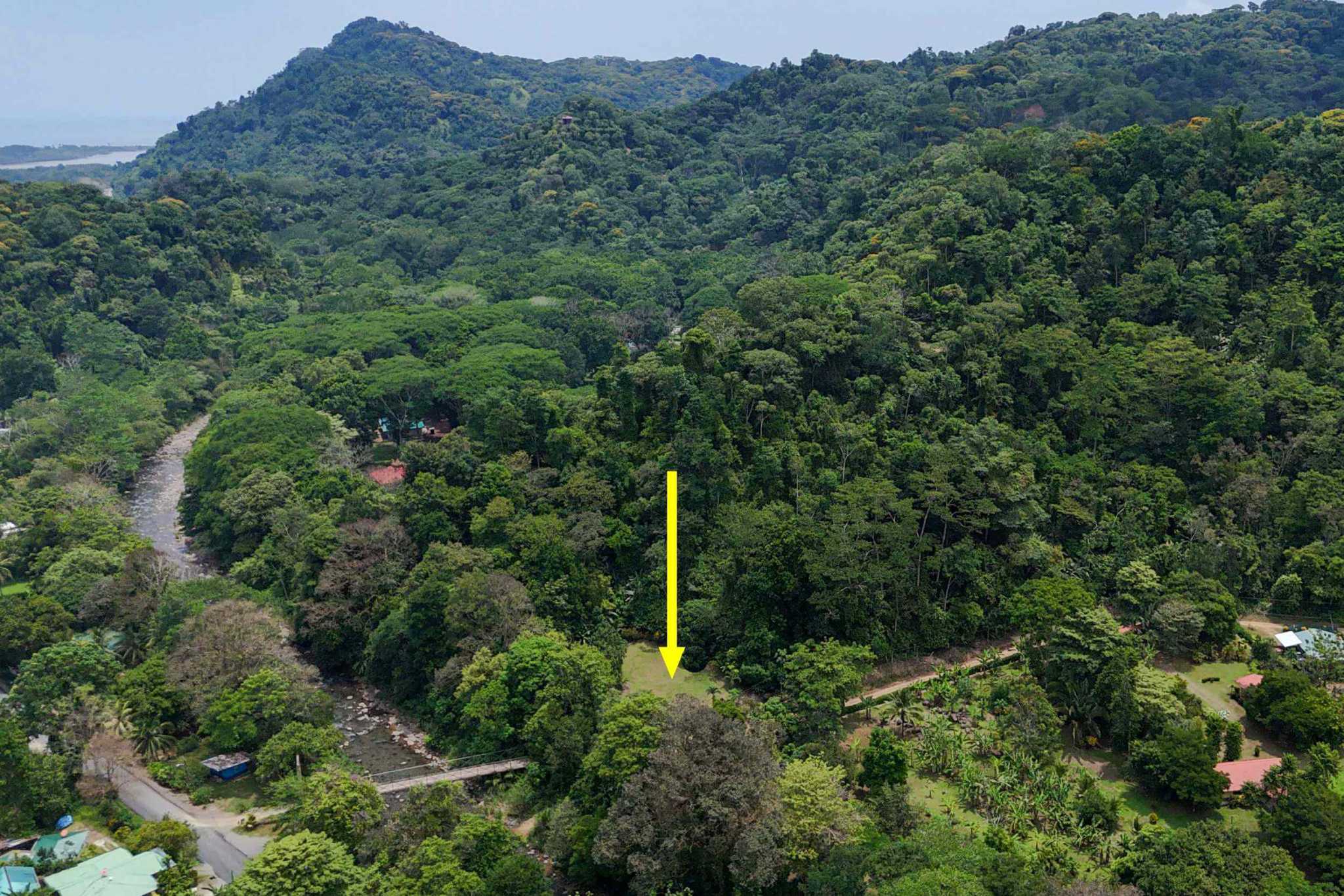 42804 (24) Private Riverside Garden of Eden with Mature Plants & Big Flat Building Area in Tres Rios Costa Rica
