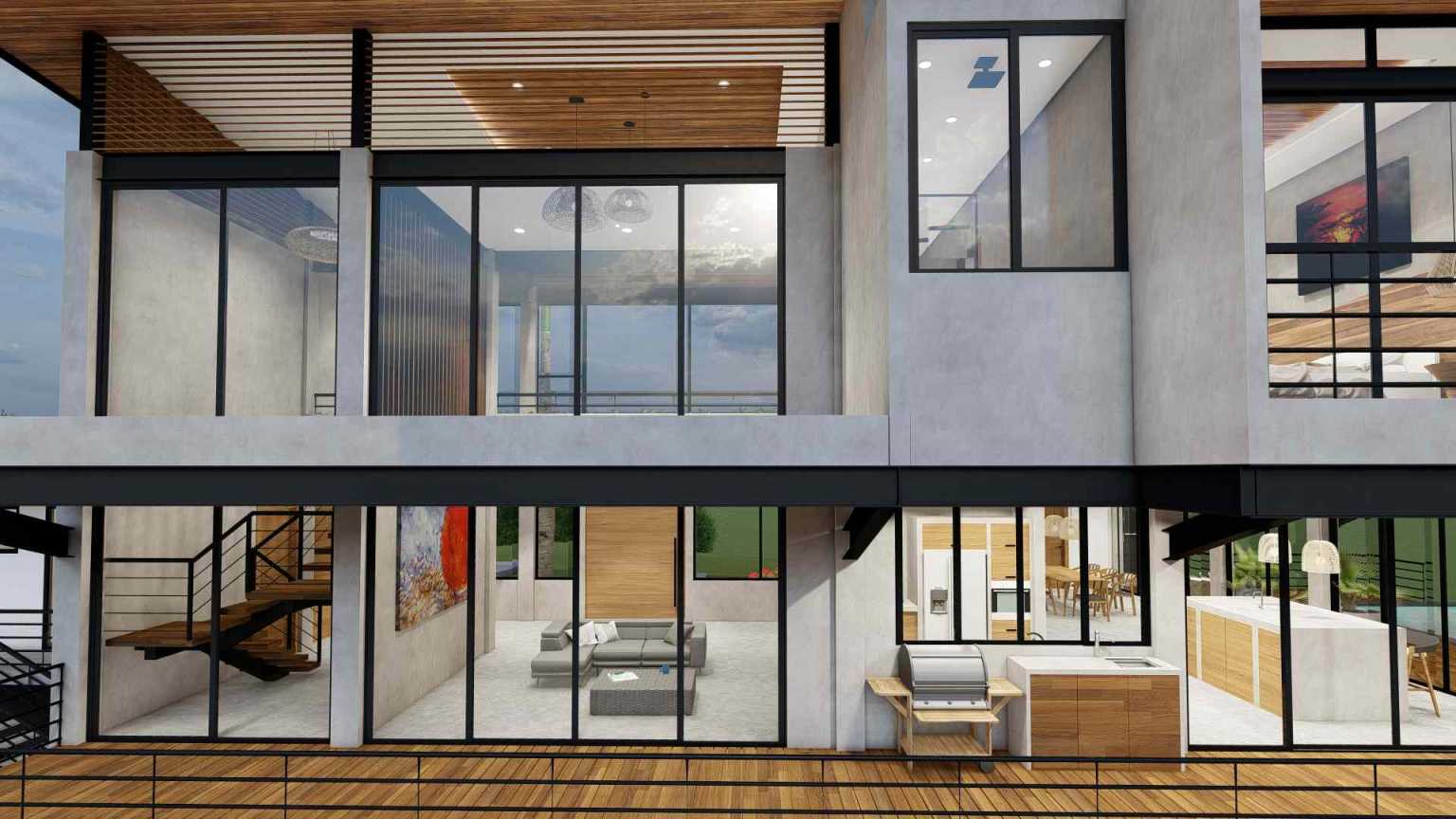 42920 (24) New Luxury Modern Home with Breathtaking Ocean Views in Las Brisas Community in Uvita Costa Rica