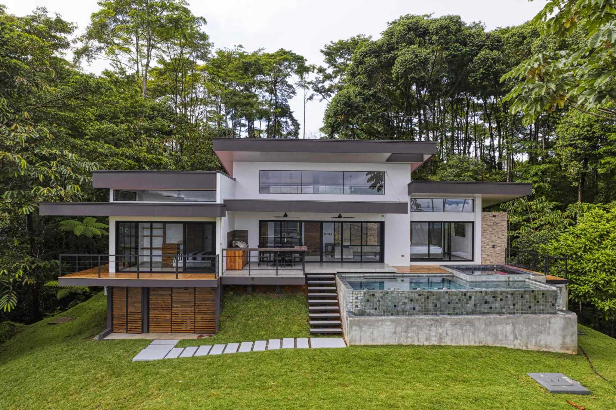 42950 (3) Mountain View 3-Bedroom Home in Escalares above Dominicalito Costa Rica