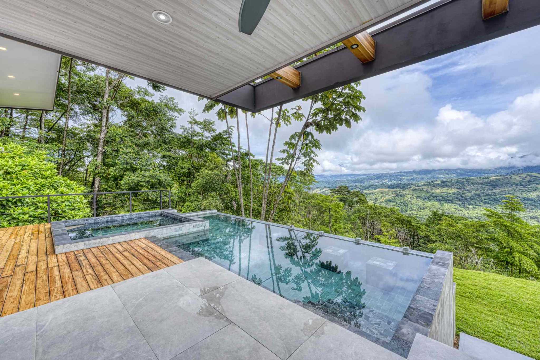 42950 (14) Mountain View 3-Bedroom Home in Escalares above Dominicalito Costa Rica