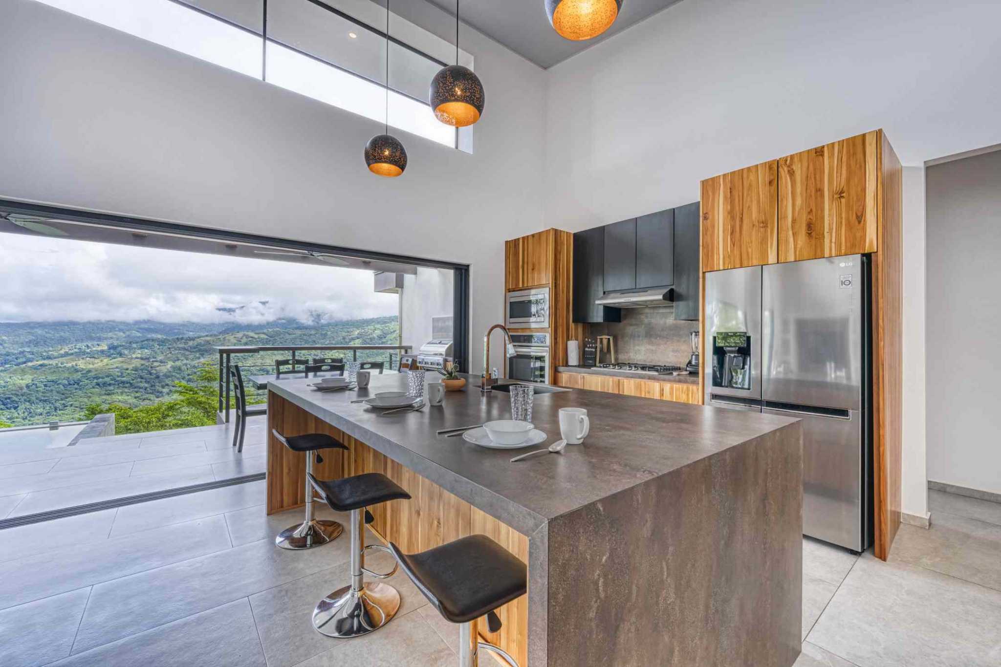 42950 (38) Mountain View 3-Bedroom Home in Escalares above Dominicalito Costa Rica