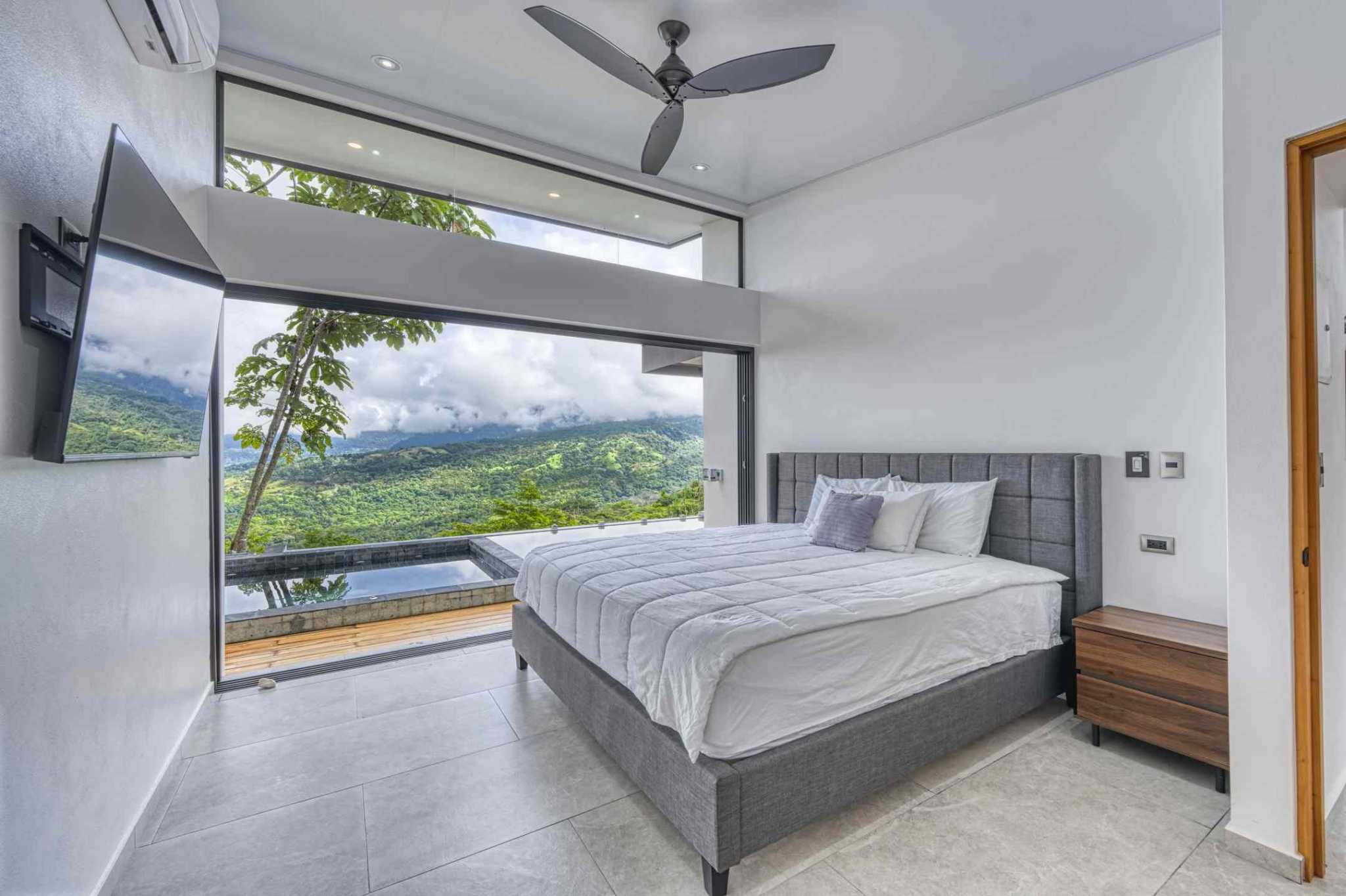 42950 (45) Mountain View 3-Bedroom Home in Escalares above Dominicalito Costa Rica