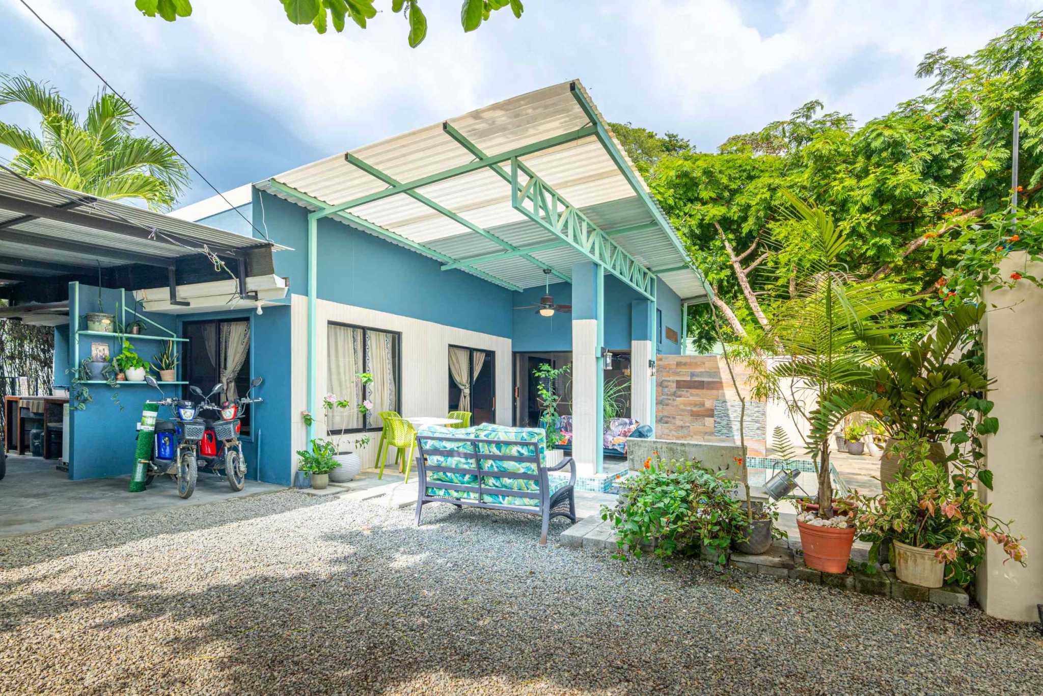 43534 (36) Beautiful 3-Bedroom Main Home with Two Rental Villas and Pool in Walk-to-Beach Location in Bahia near Uvita Costa Rica