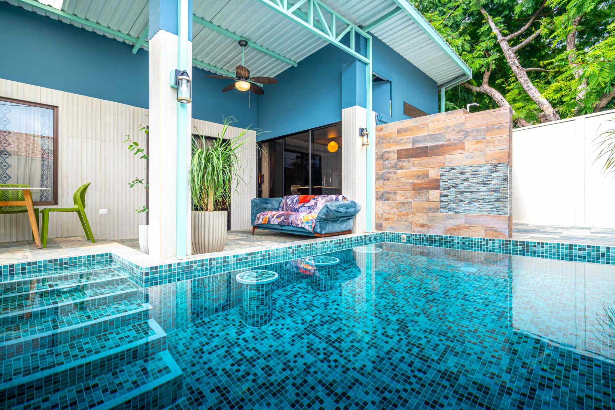 43534 (37) Beautiful 3-Bedroom Main Home with Two Rental Villas and Pool in Walk-to-Beach Location in Bahia near Uvita Costa Rica