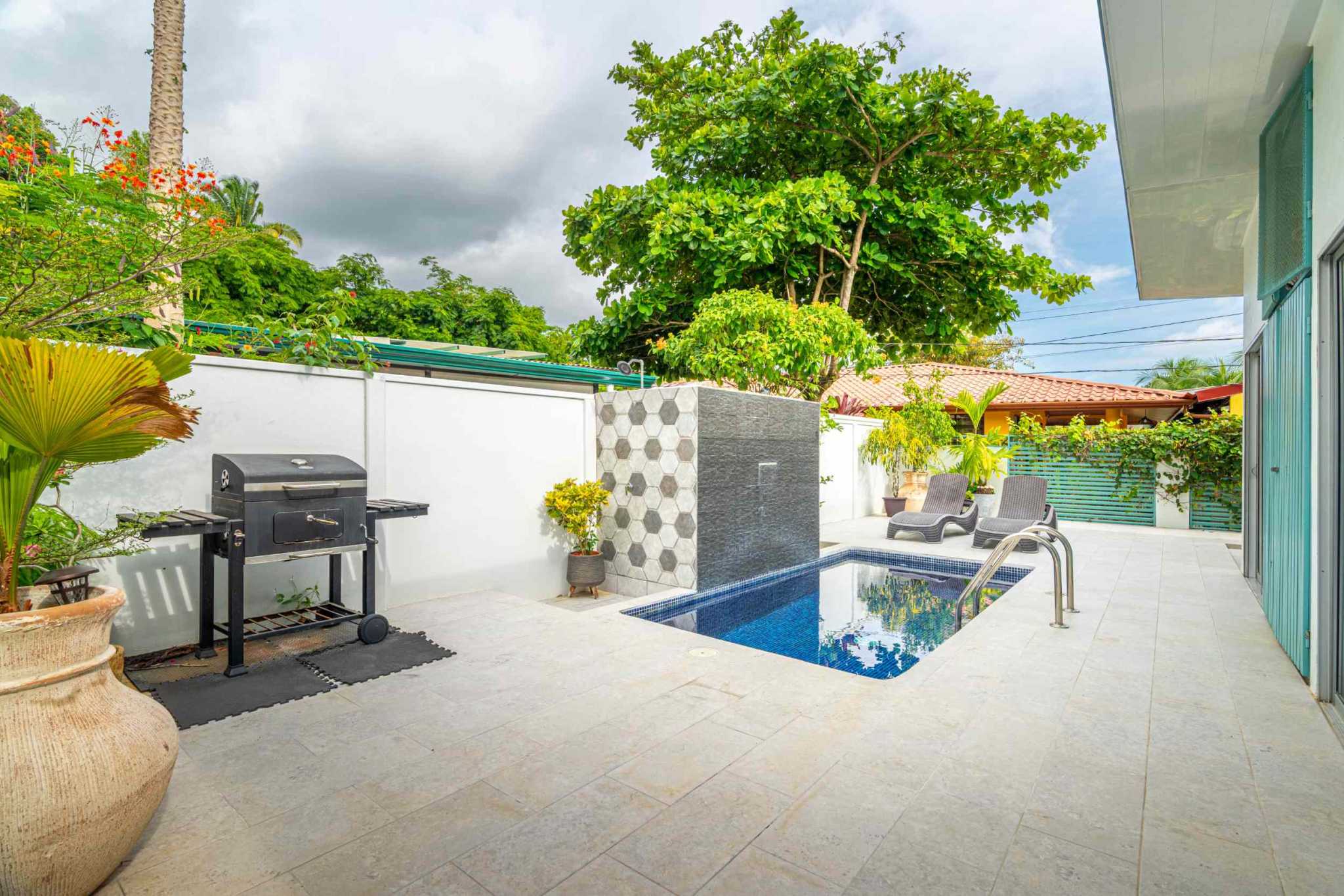 43534 (39) Beautiful 3-Bedroom Main Home with Two Rental Villas and Pool in Walk-to-Beach Location in Bahia near Uvita Costa Rica