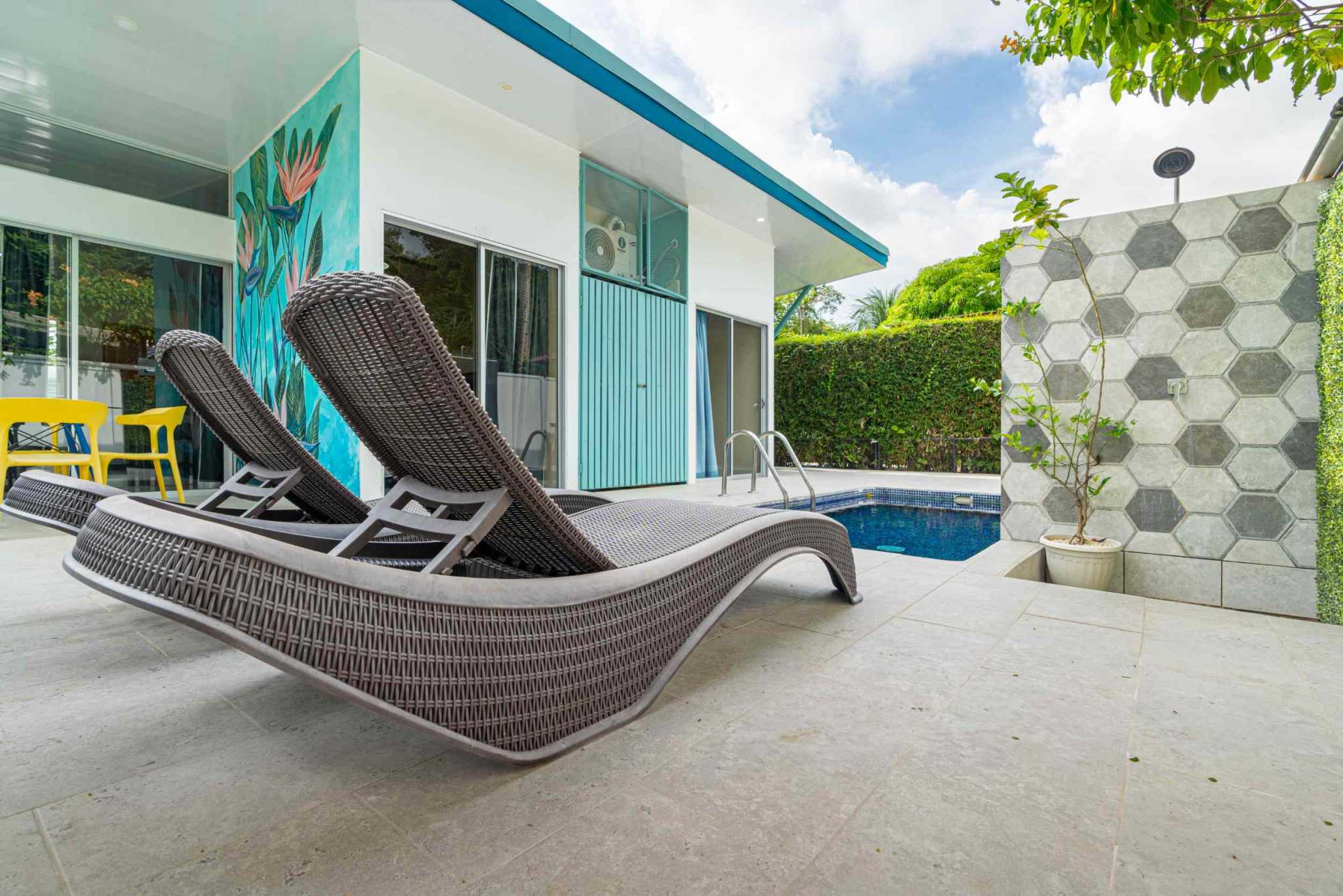 43534 (40) Beautiful 3-Bedroom Main Home with Two Rental Villas and Pool in Walk-to-Beach Location in Bahia near Uvita Costa Rica