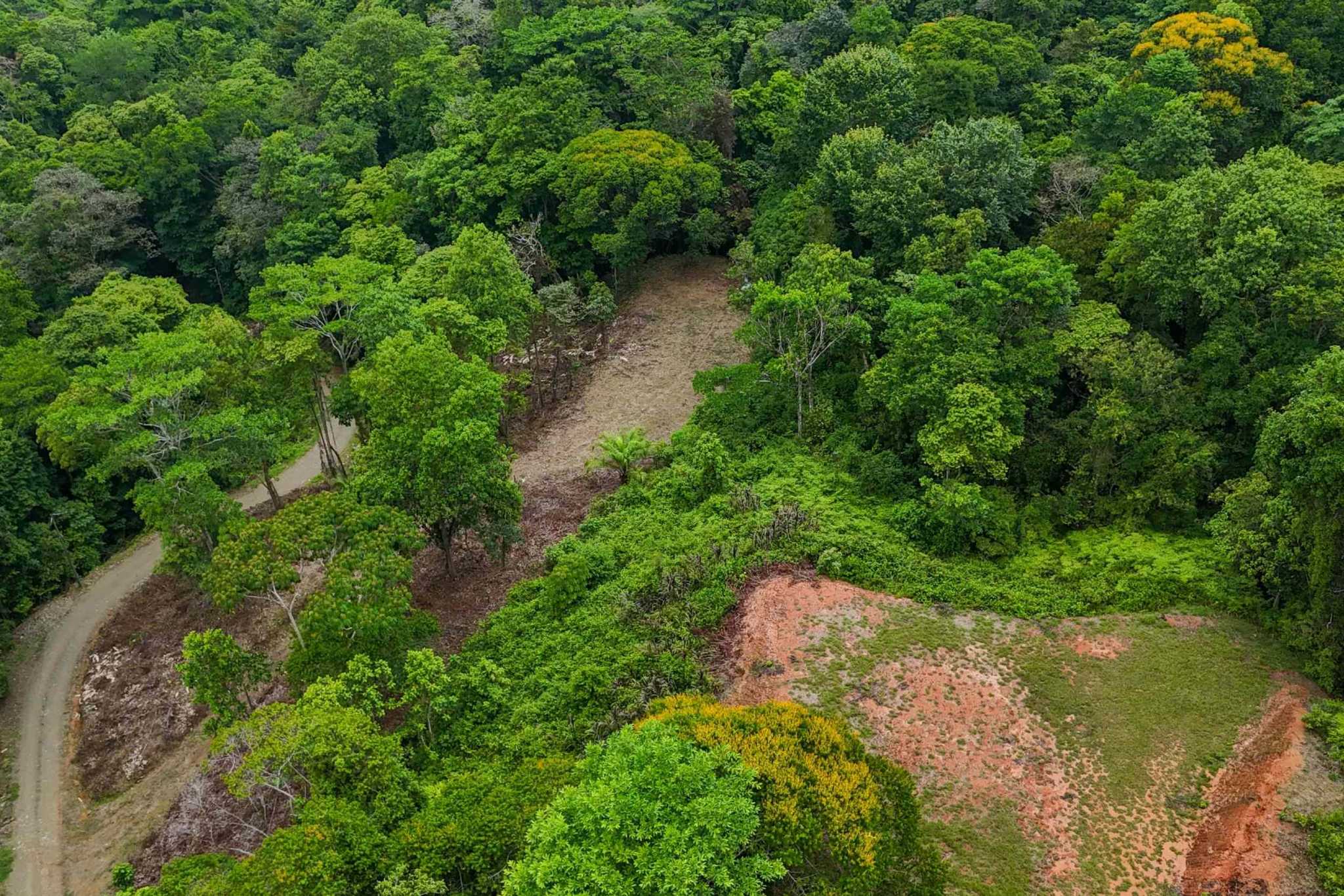 42820 (2) Private Creekside Land with Big Flat Building Area on 1.25 Acres in the Costa Azul community in Tres Rios Costa Rica
