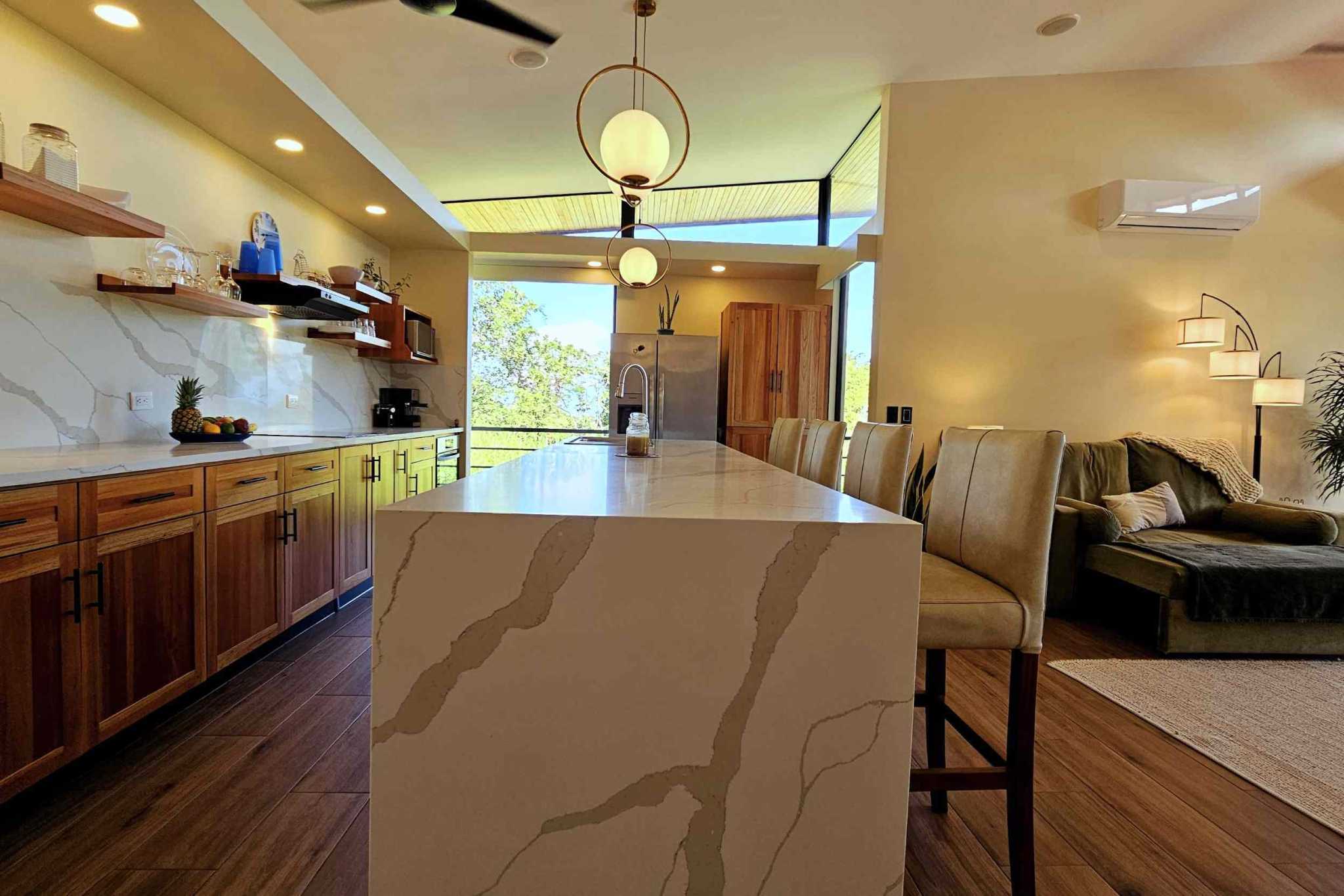 43861 (52) Elegant New 2-Bedroom Home with 2 Extra Building Pads + Mountain Views with Pool on La Union Road in Uvita Costa Rica