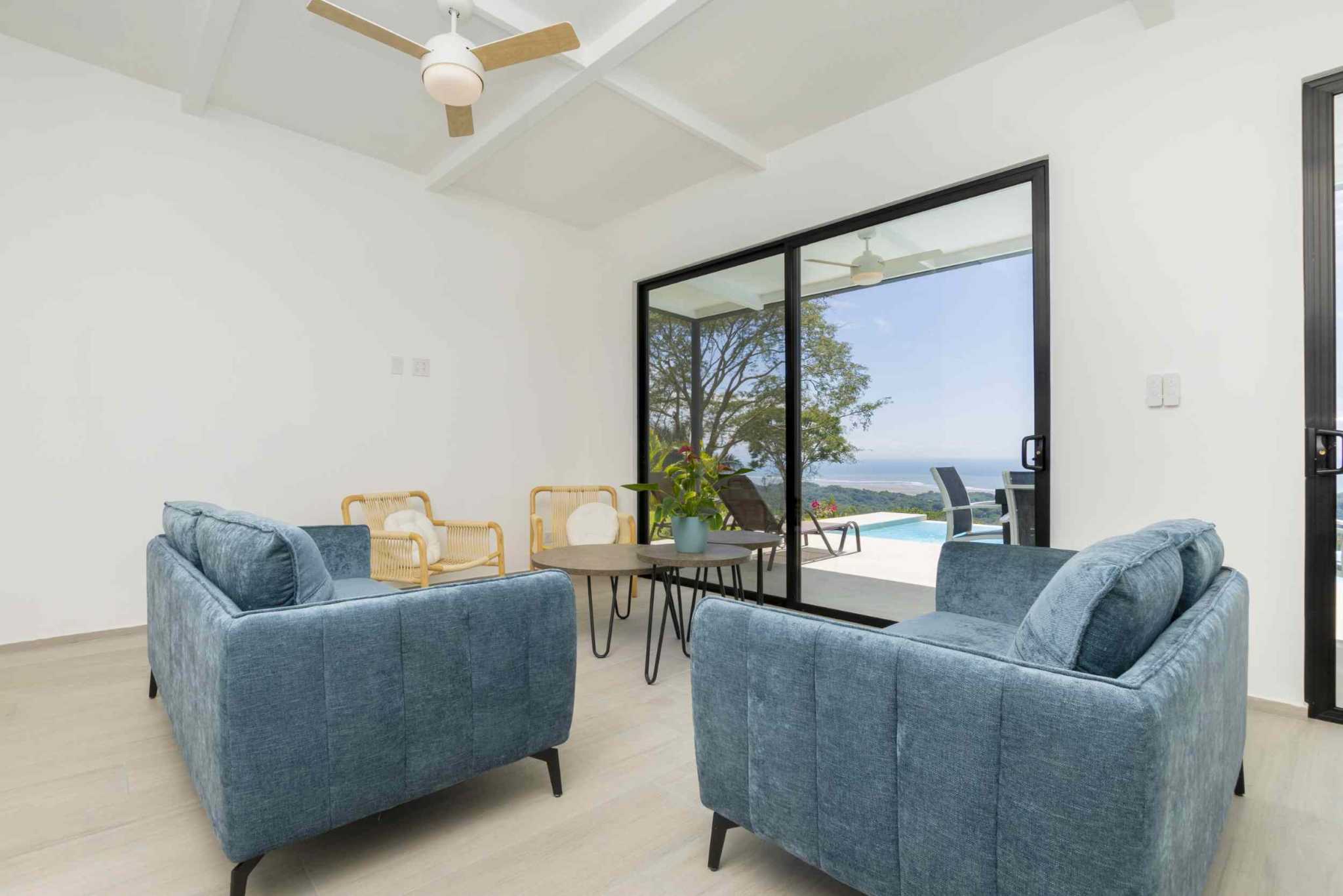 Expansive 3-Bedroom Sunset Ocean View Home in Ojochal Costa Rica