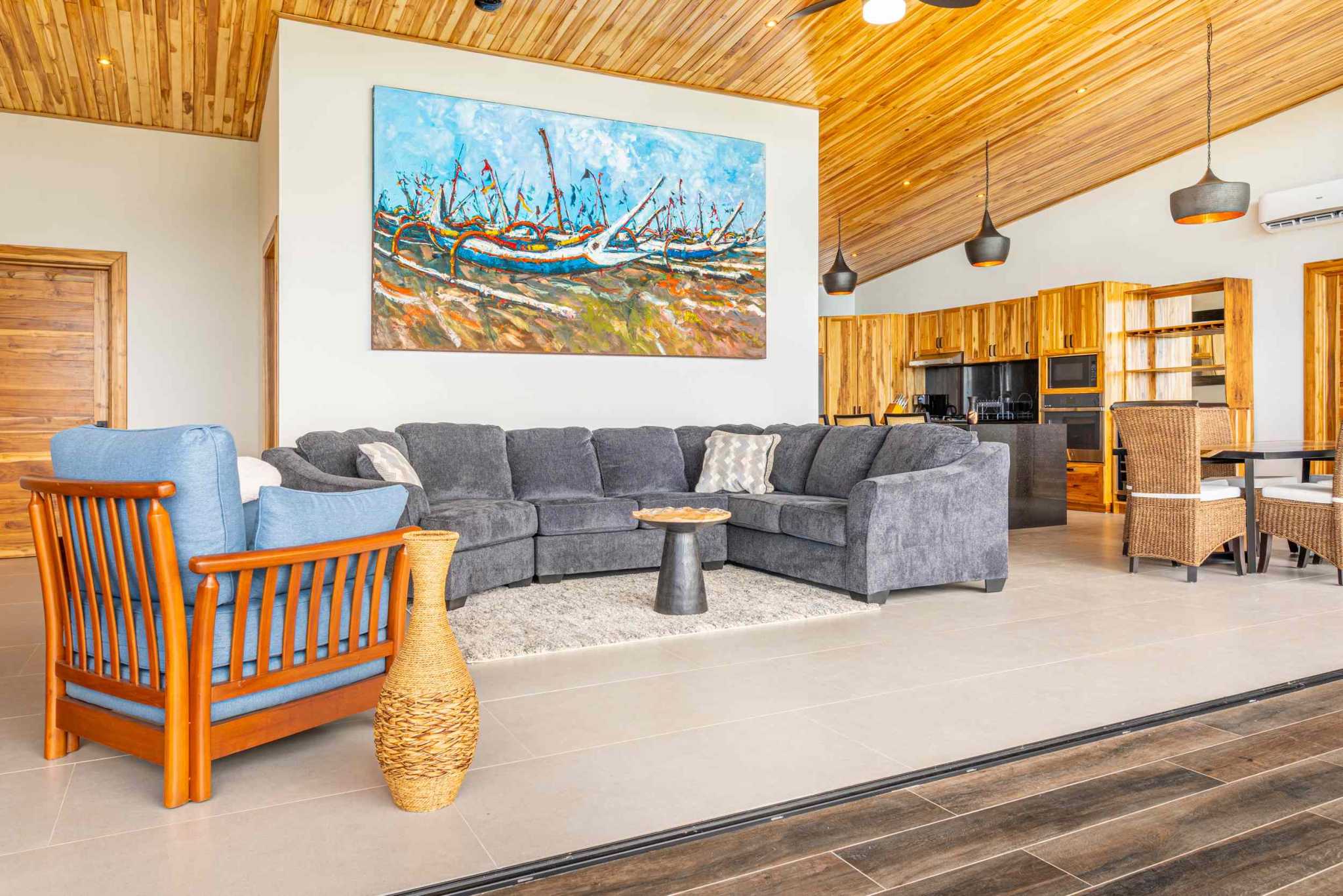 Amazing 4-Bedroom Home with Pool and Incredible Whale’s Tail & Sunset Ocean Views in San Josesito above Uvita Costa Rica