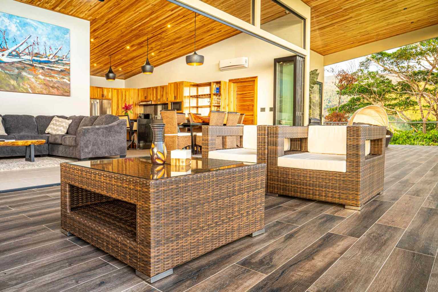 Amazing 4-Bedroom Home with Pool and Incredible Whale’s Tail & Sunset Ocean Views in San Josesito above Uvita Costa Rica