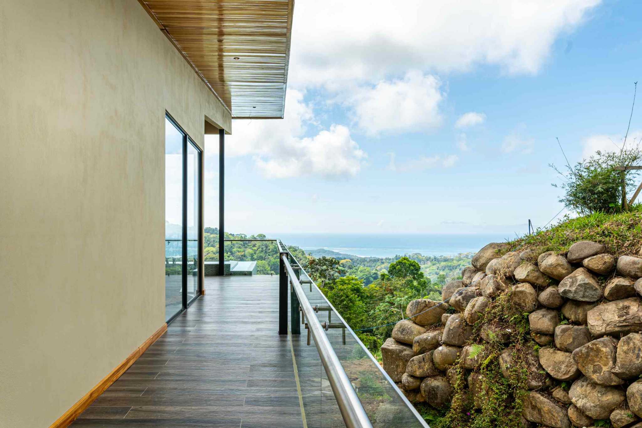 Amazing 4-Bedroom Home with Pool and Incredible Whale’s Tail & Sunset Ocean Views in San Josesito above Uvita Costa Rica