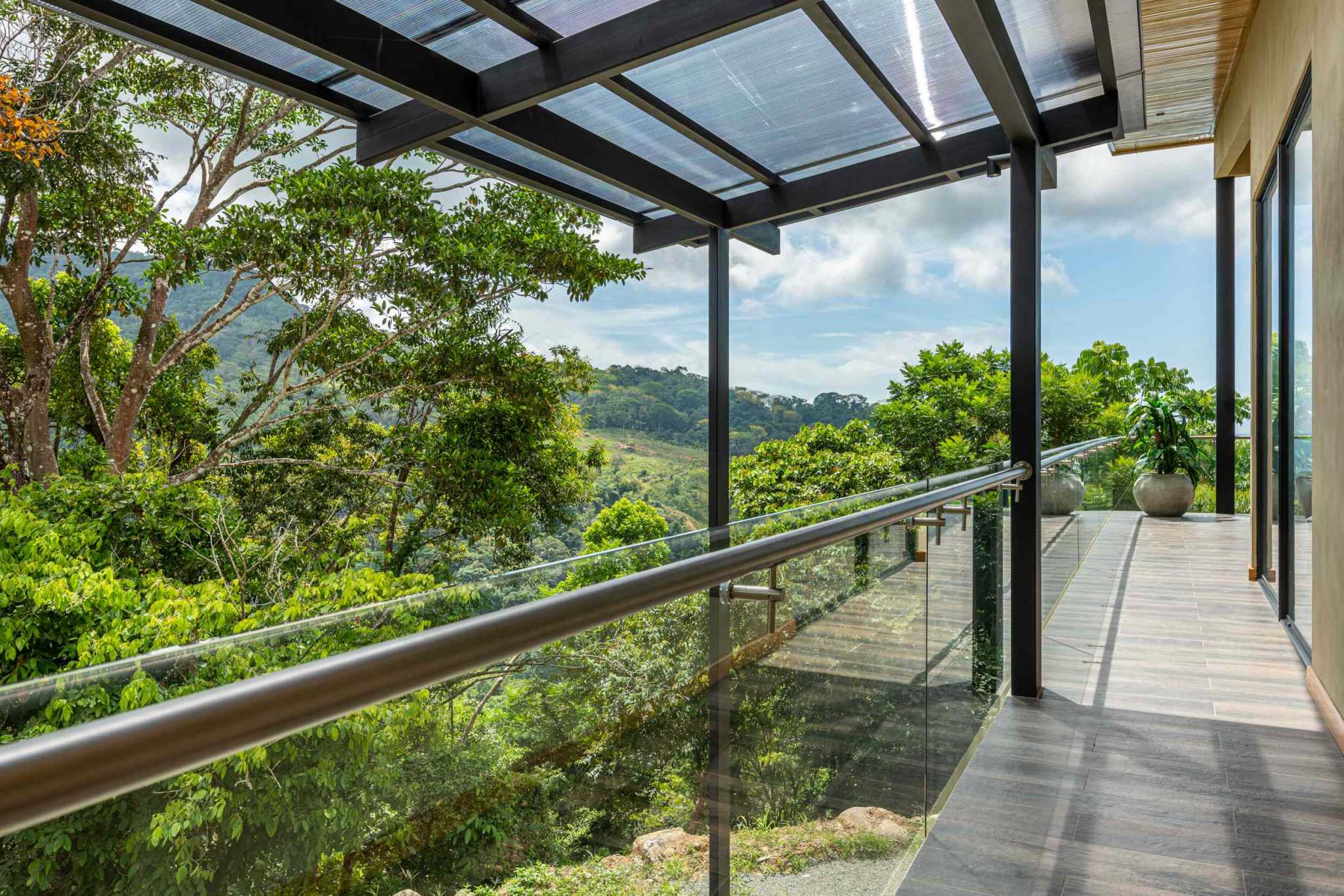 Amazing 4-Bedroom Home with Pool and Incredible Whale’s Tail & Sunset Ocean Views in San Josesito above Uvita Costa Rica