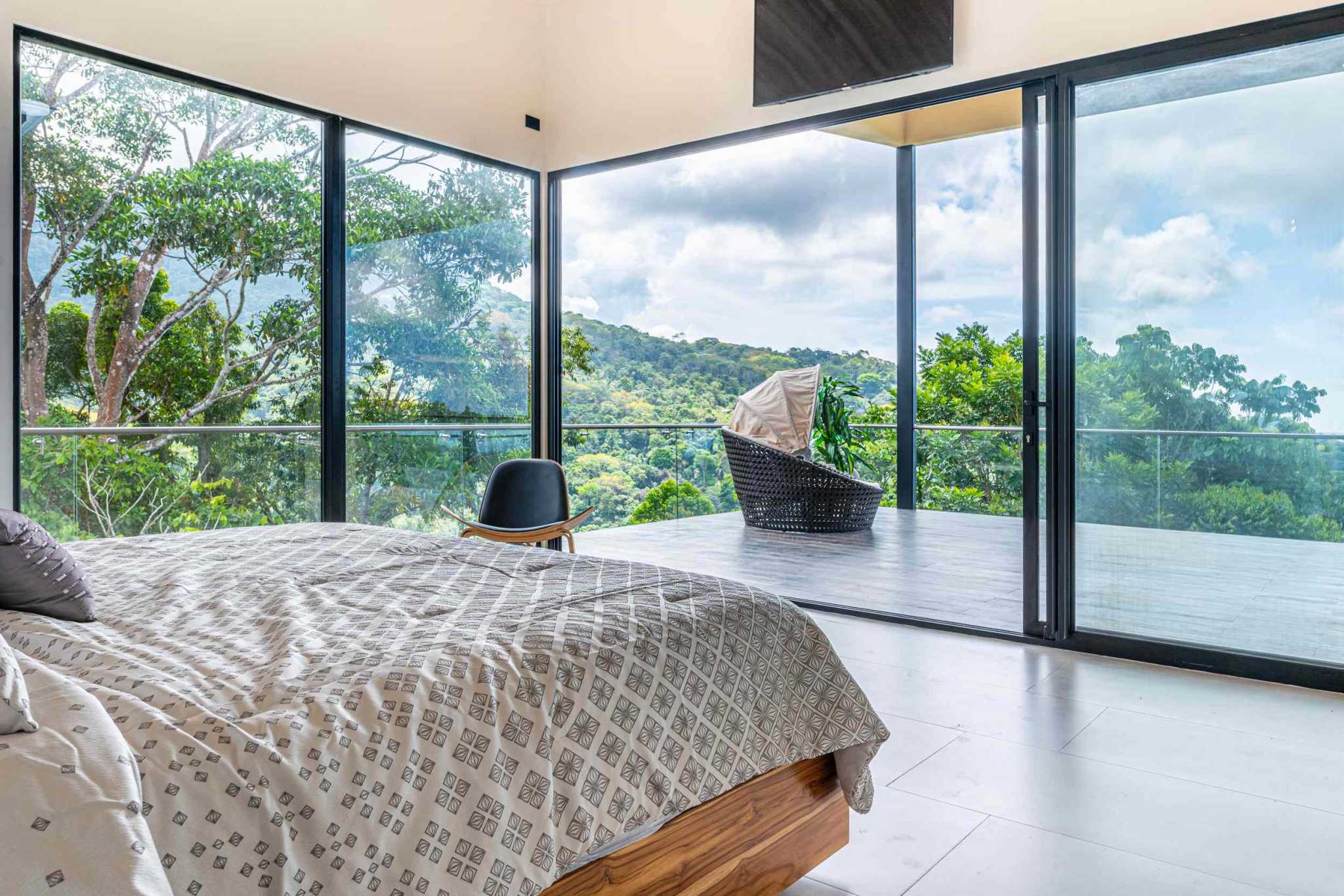 Amazing 4-Bedroom Home with Pool and Incredible Whale’s Tail & Sunset Ocean Views in San Josesito above Uvita Costa Rica