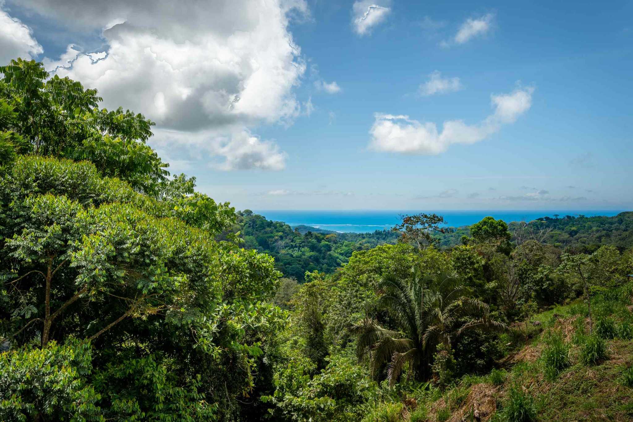 Amazing 4-Bedroom Home with Pool and Incredible Whale’s Tail & Sunset Ocean Views in San Josesito above Uvita Costa Rica