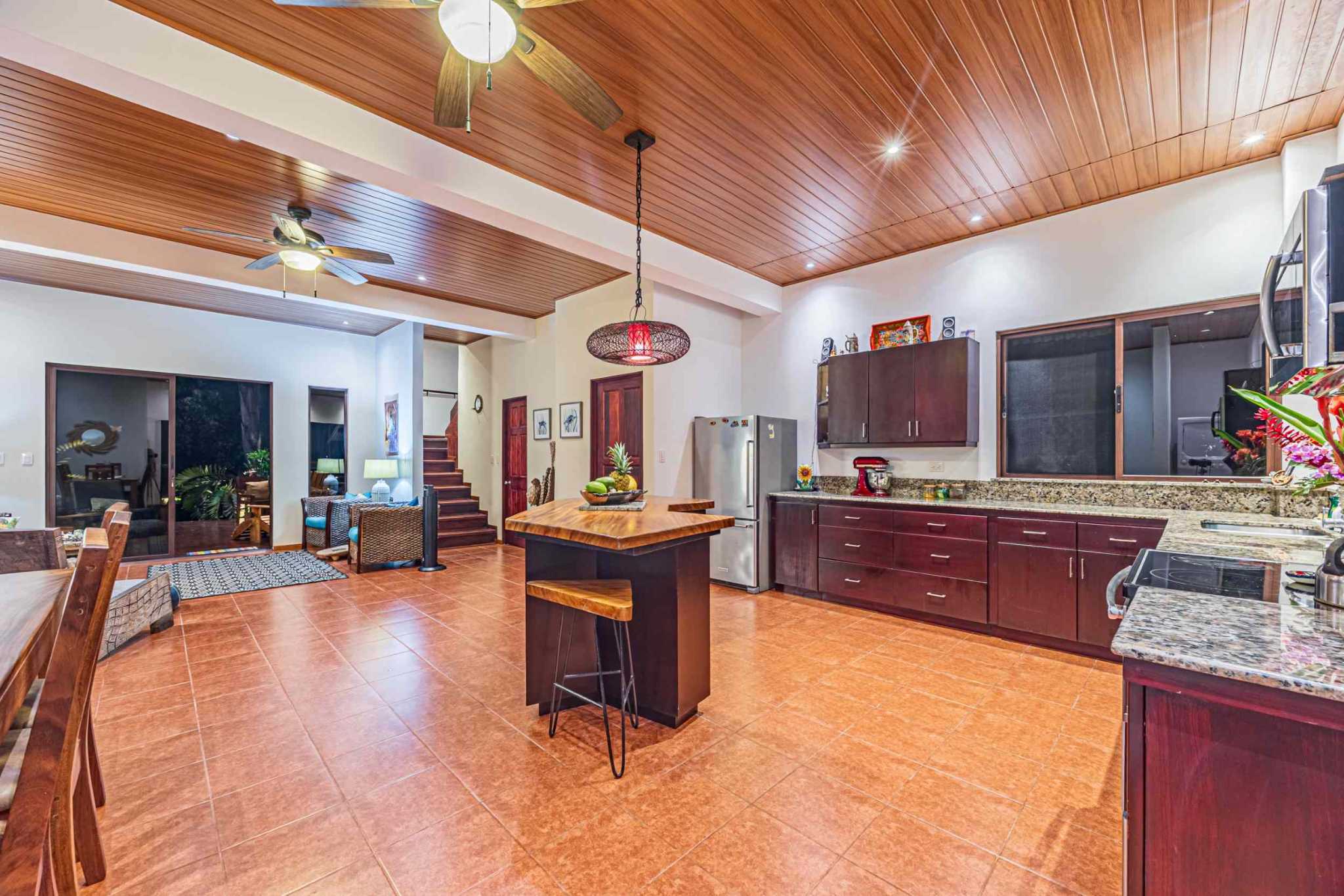 44724 (42) Modern Riverfront 5-Bedroom Home, Walking Distance to Beach, River & Town in Dominical Costa Rica