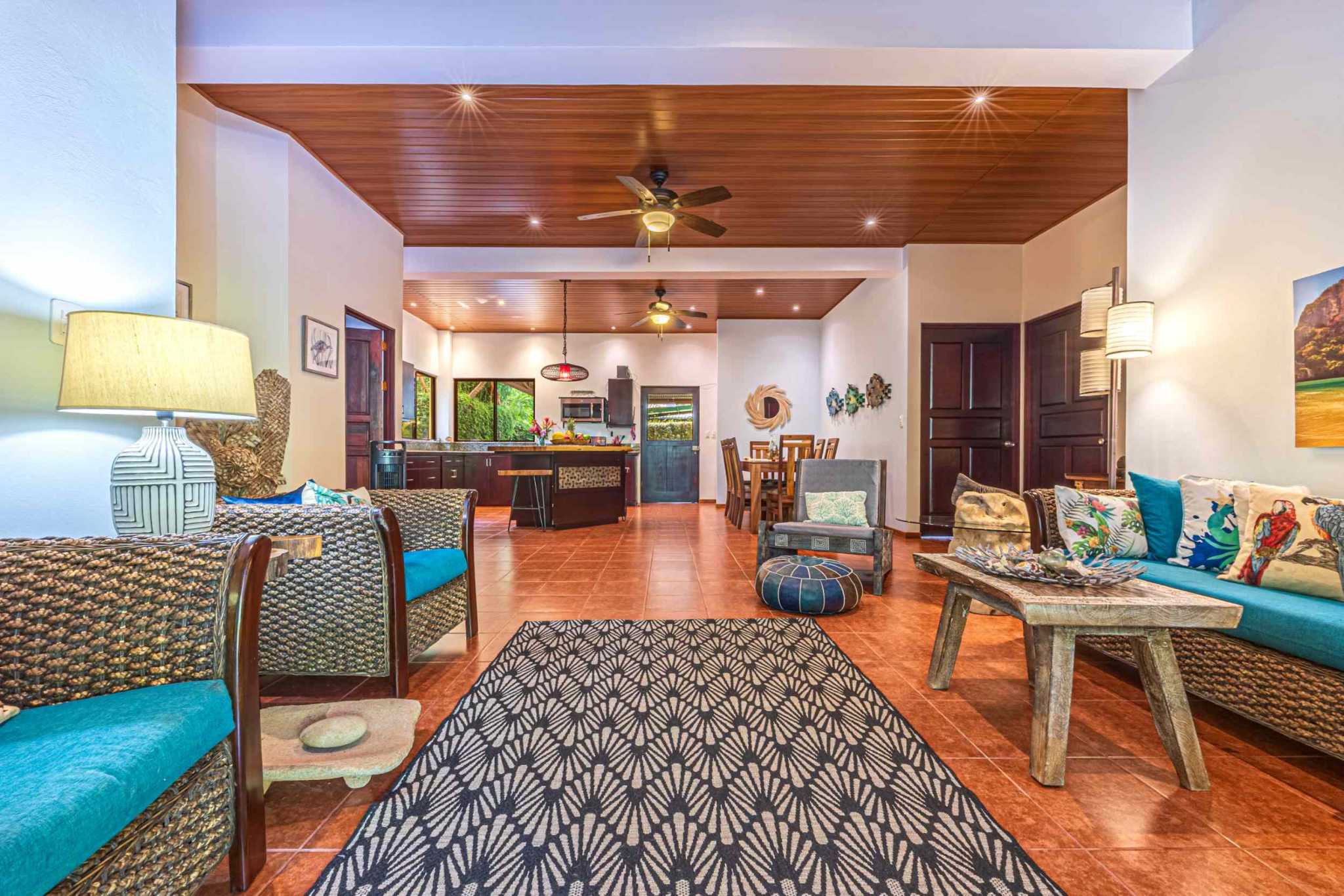 44724 (46) Modern Riverfront 5-Bedroom Home, Walking Distance to Beach, River & Town in Dominical Costa Rica