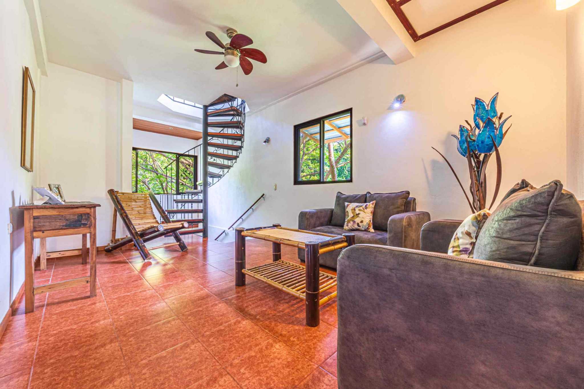 44724 (49) Modern Riverfront 5-Bedroom Home, Walking Distance to Beach, River & Town in Dominical Costa Rica
