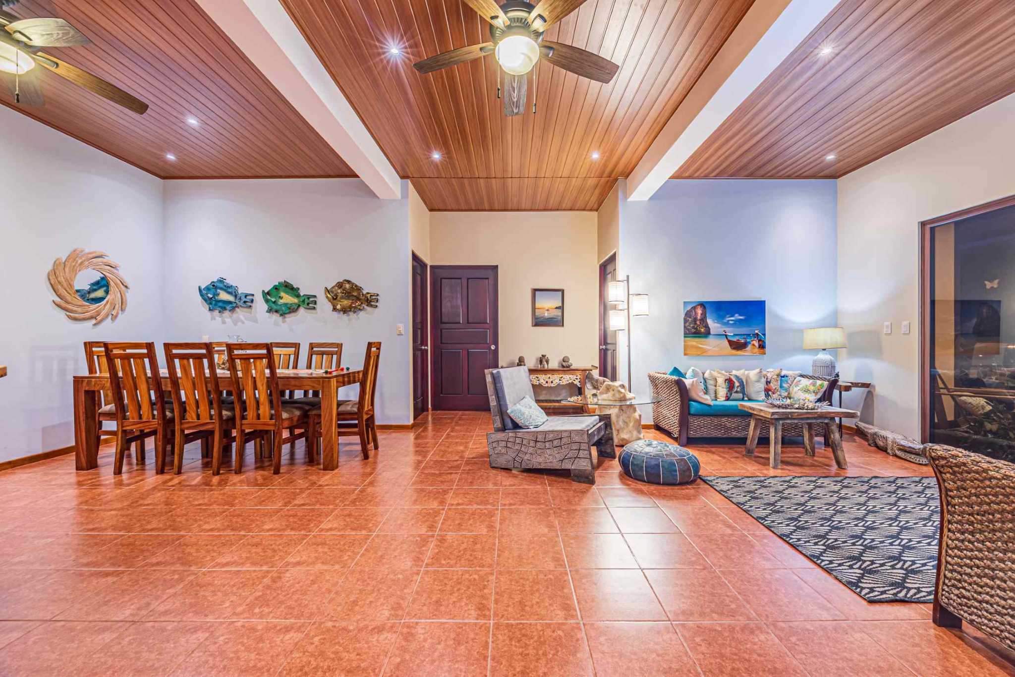 44724 (58) Modern Riverfront 5-Bedroom Home, Walking Distance to Beach, River & Town in Dominical Costa Rica