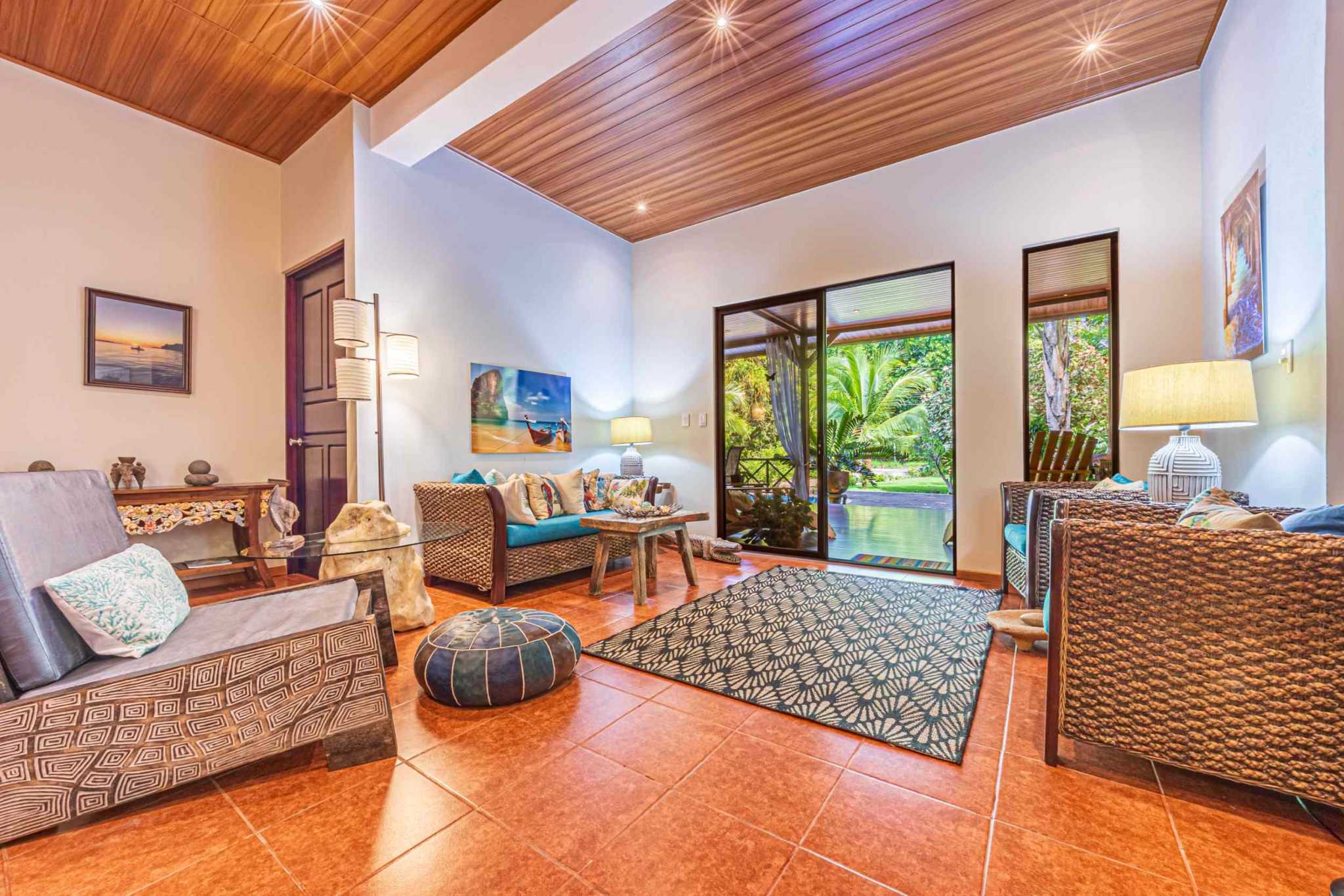 44724 (6) Modern Riverfront 5-Bedroom Home, Walking Distance to Beach, River & Town in Dominical Costa Rica