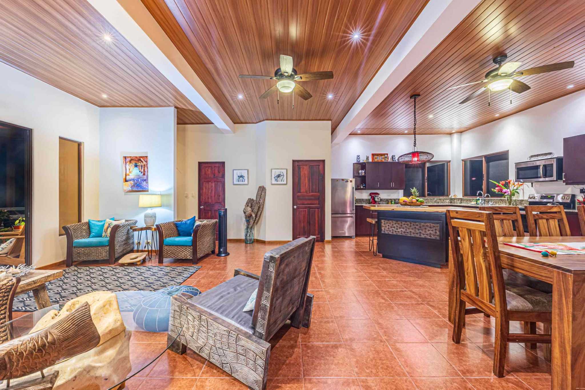 44724 (14) Modern Riverfront 5-Bedroom Home, Walking Distance to Beach, River & Town in Dominical Costa Rica
