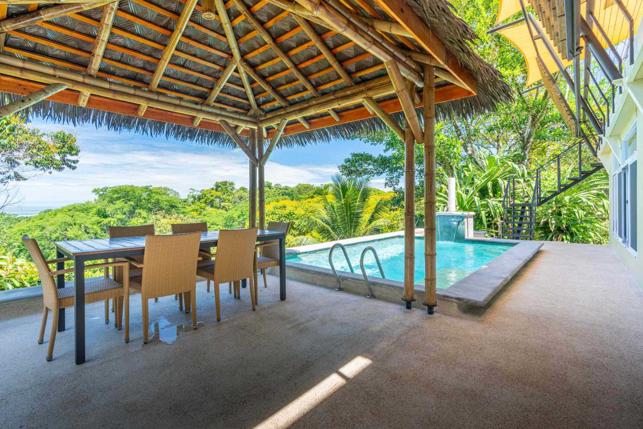 44918 (25) Ocean View 3-Bedroom Retreat with Pool, Fruit Trees & Prime Location in Ojochal Costa Rica