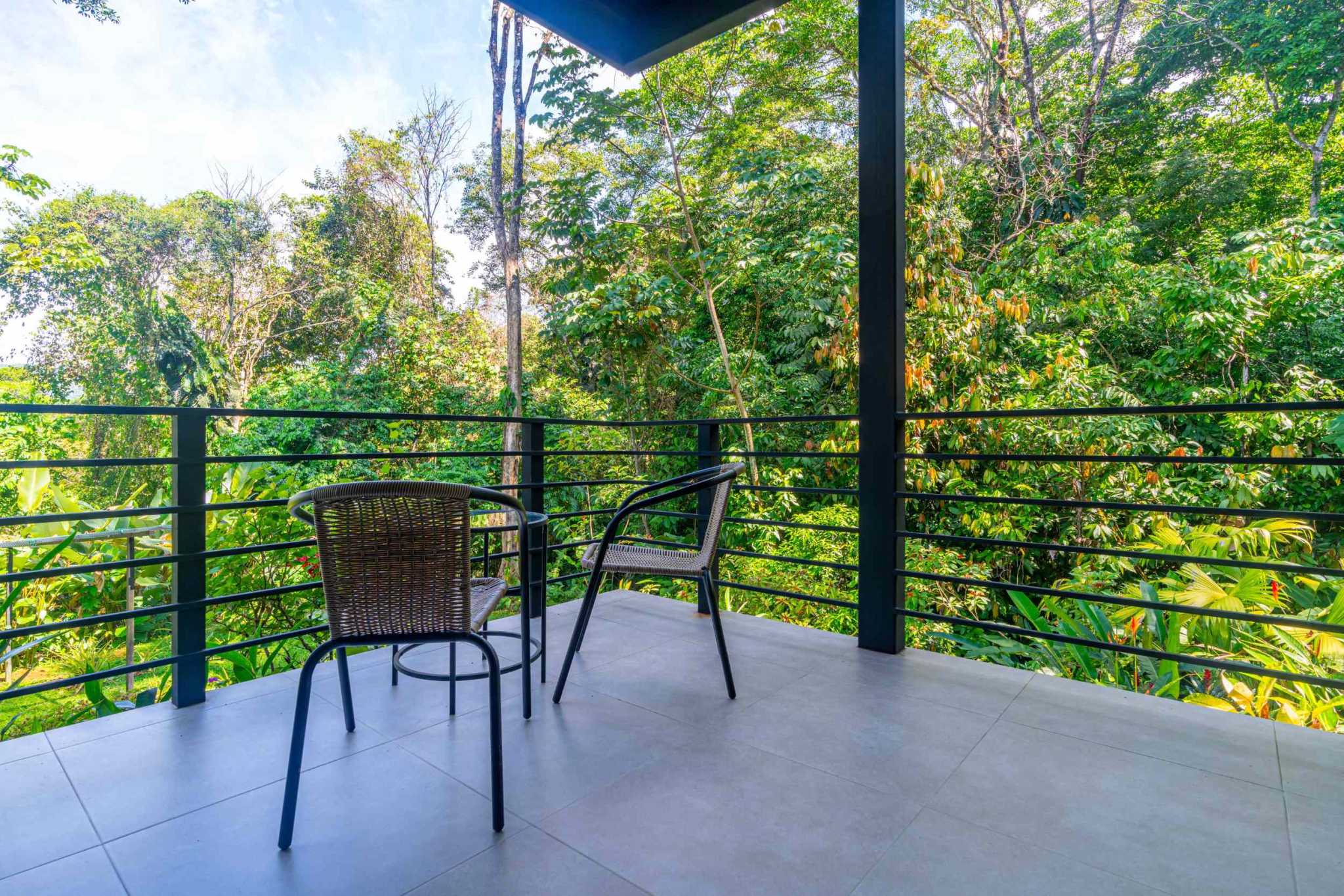 Escaleras Modern Elegance with Ocean Window Views and Jungle Tranquility in Dominicalito Costa Rica