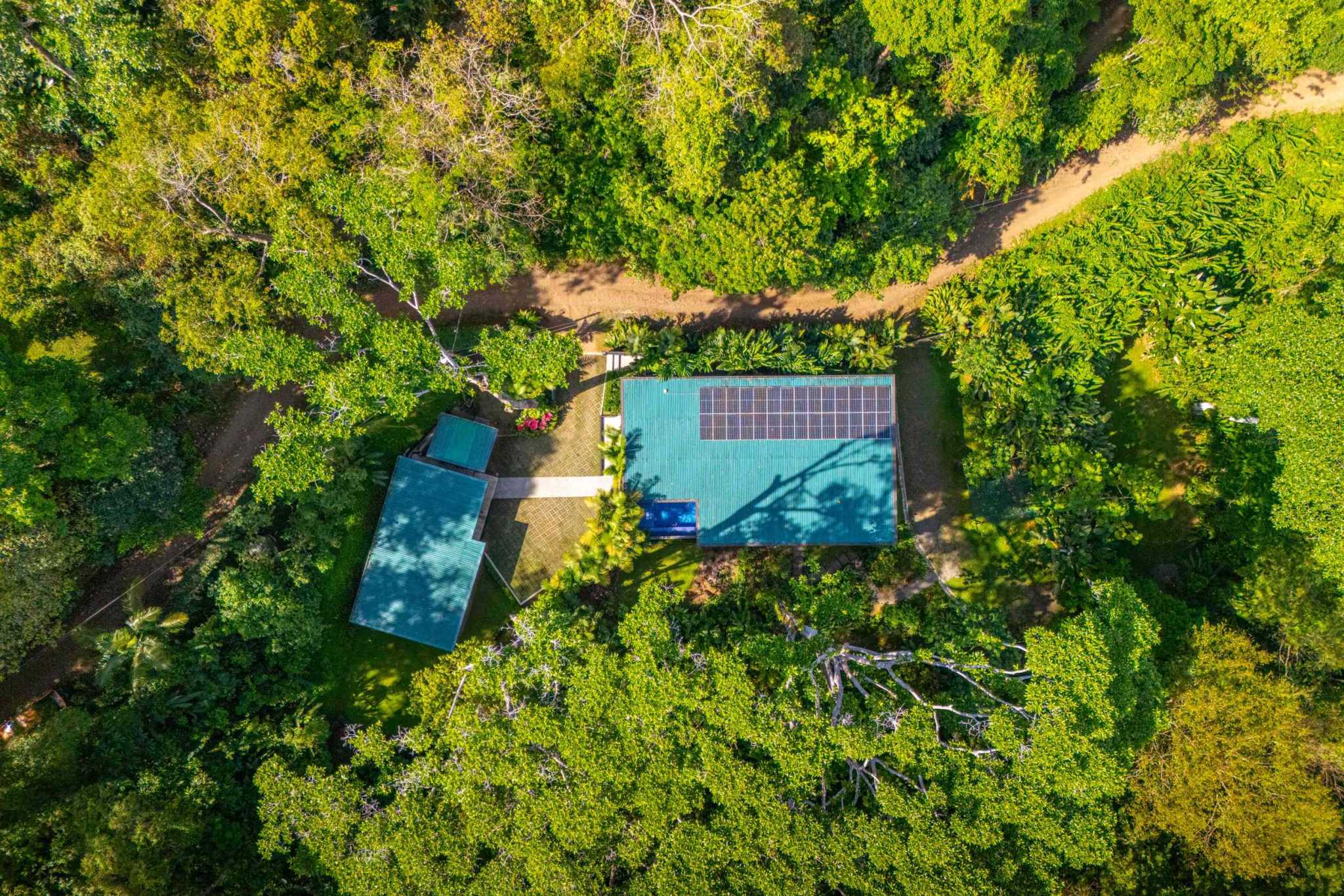 Escaleras Modern Elegance with Ocean Window Views and Jungle Tranquility in Dominicalito Costa Rica