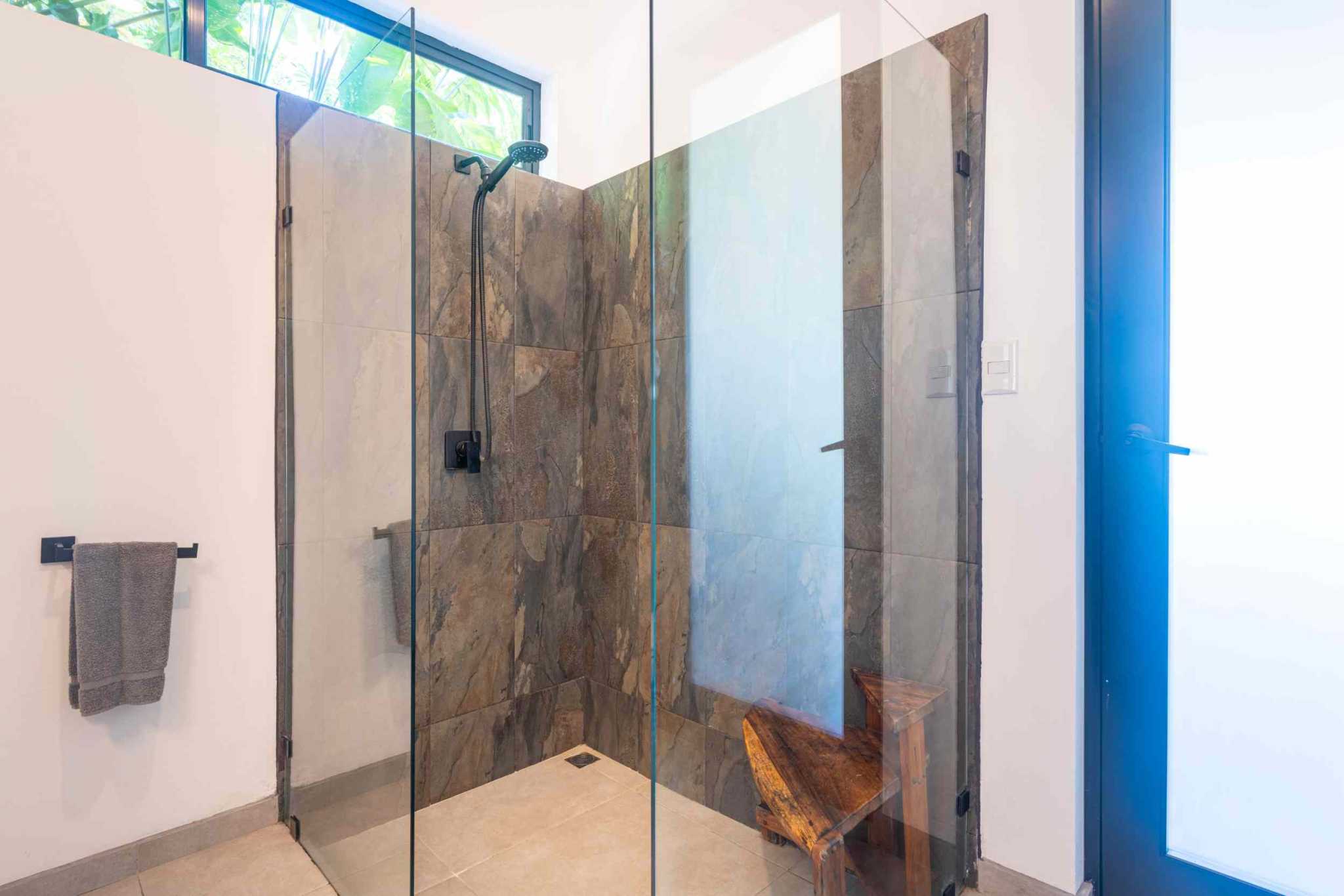 Escaleras Modern Elegance with Ocean Window Views and Jungle Tranquility in Dominicalito Costa Rica