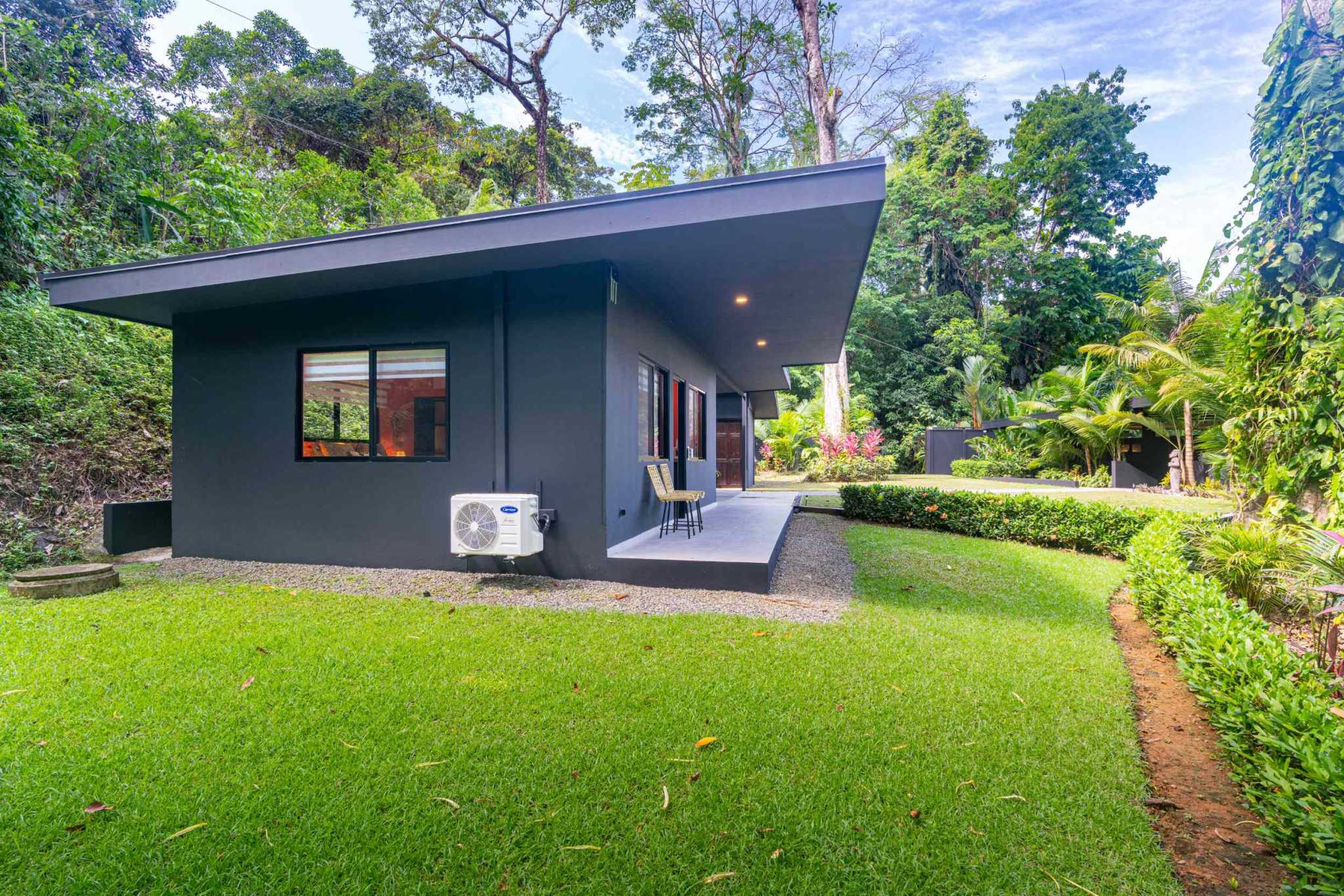 Escaleras Modern Elegance with Ocean Window Views and Jungle Tranquility in Dominicalito Costa Rica