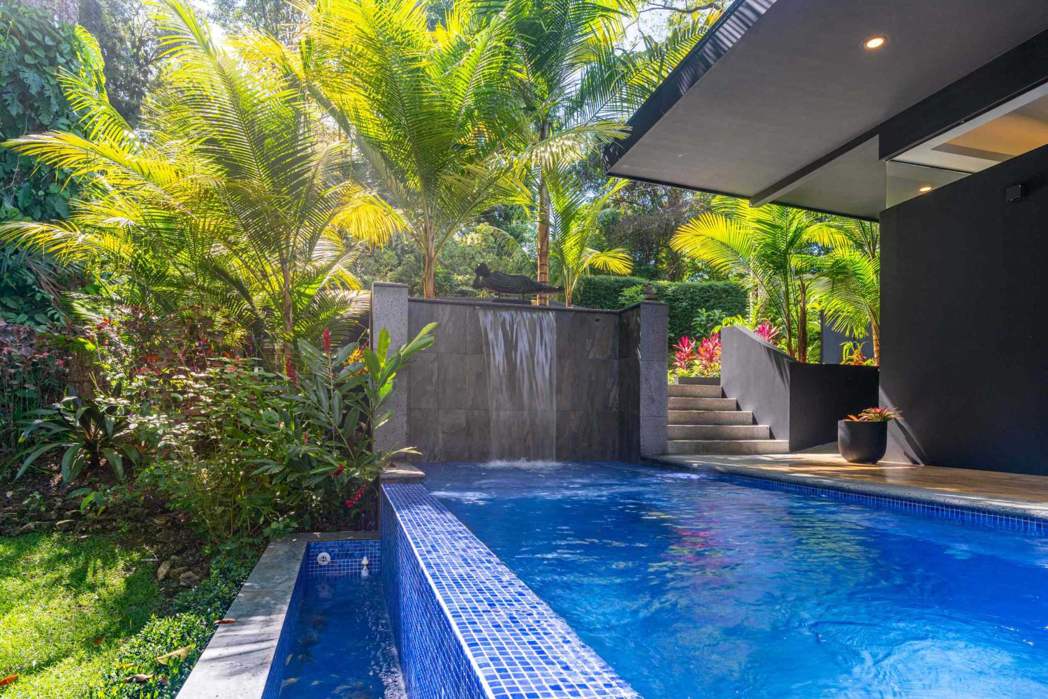 Escaleras Modern Elegance with Ocean Window Views and Jungle Tranquility in Dominicalito Costa Rica