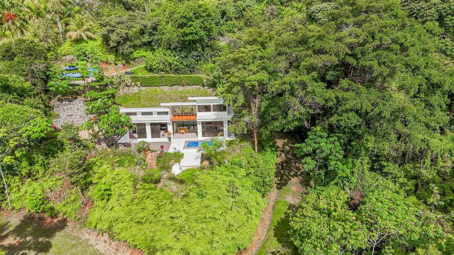 46309 (67) Ocean View 2-Bedroom Home with Pool, River & Extra Building Sites on Calle Perezoso in Ojochal Costa Rica