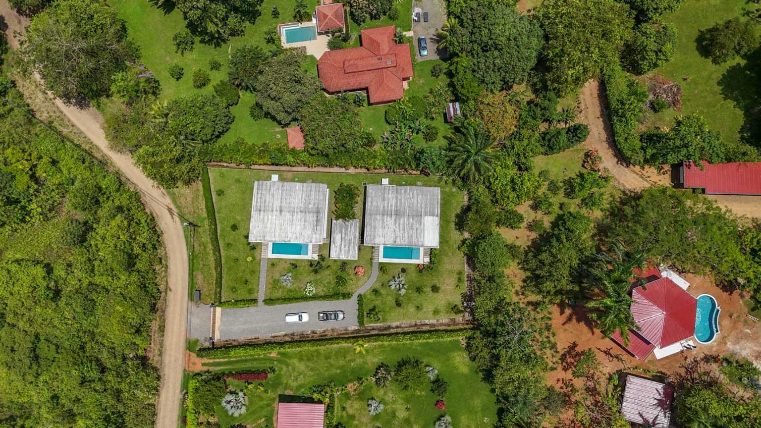Twin 2-Bedroom Homes for Sale with Pools & Rental Potential in Ojochal Costa Rica
