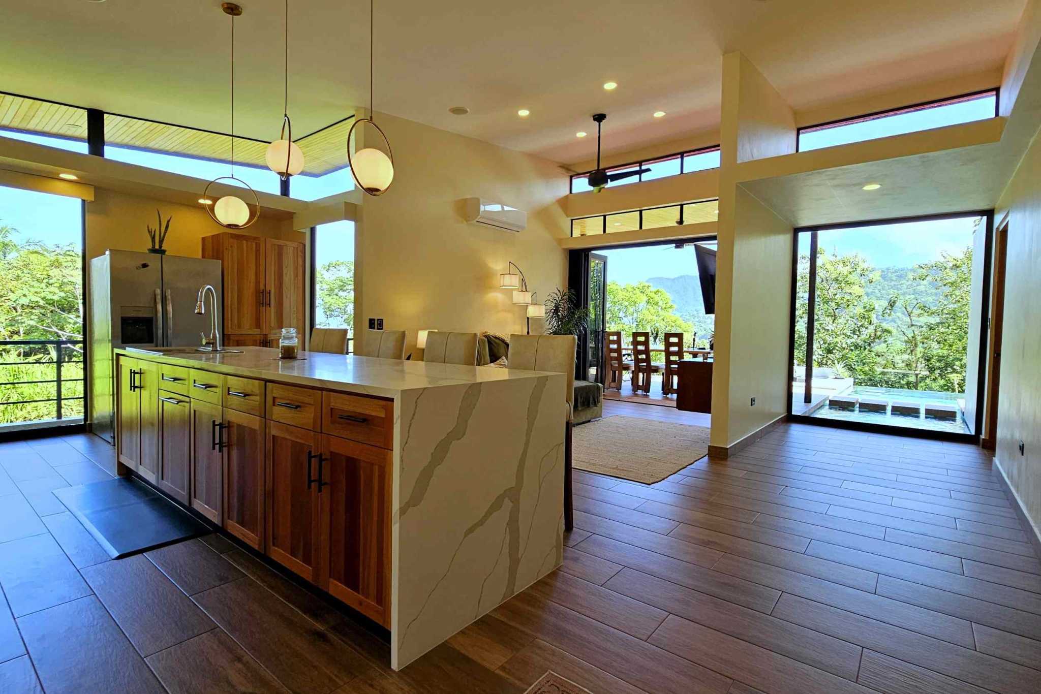 46791 (2) Elegant New Home with Mountain Views with Two Extra Building Pads in Uvita Costa Rica