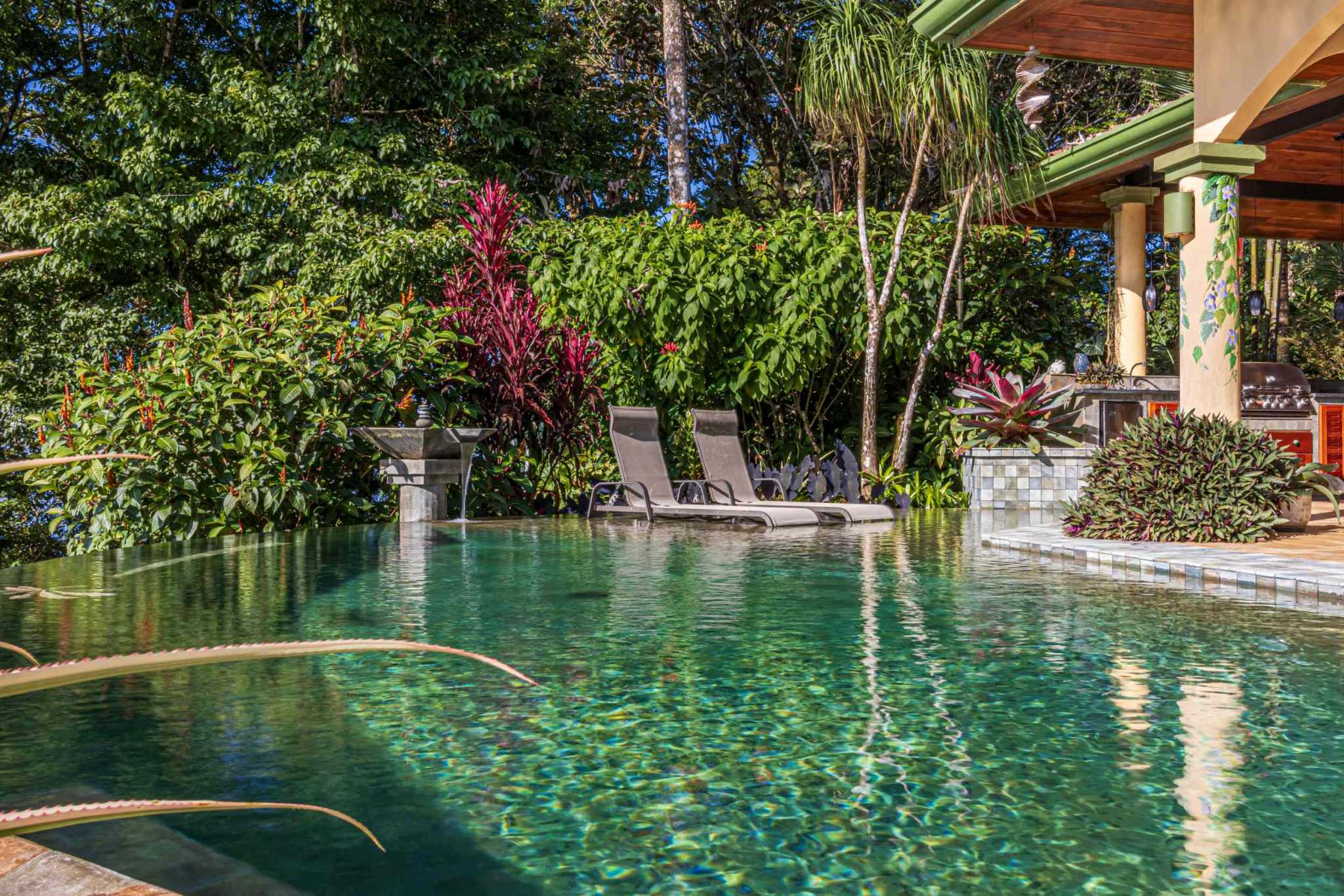 47853 (21) Oceanview 3-Bedroom Home with Guest House & Pool in Costa Verde Estates above Dominicalito Costa Rica
