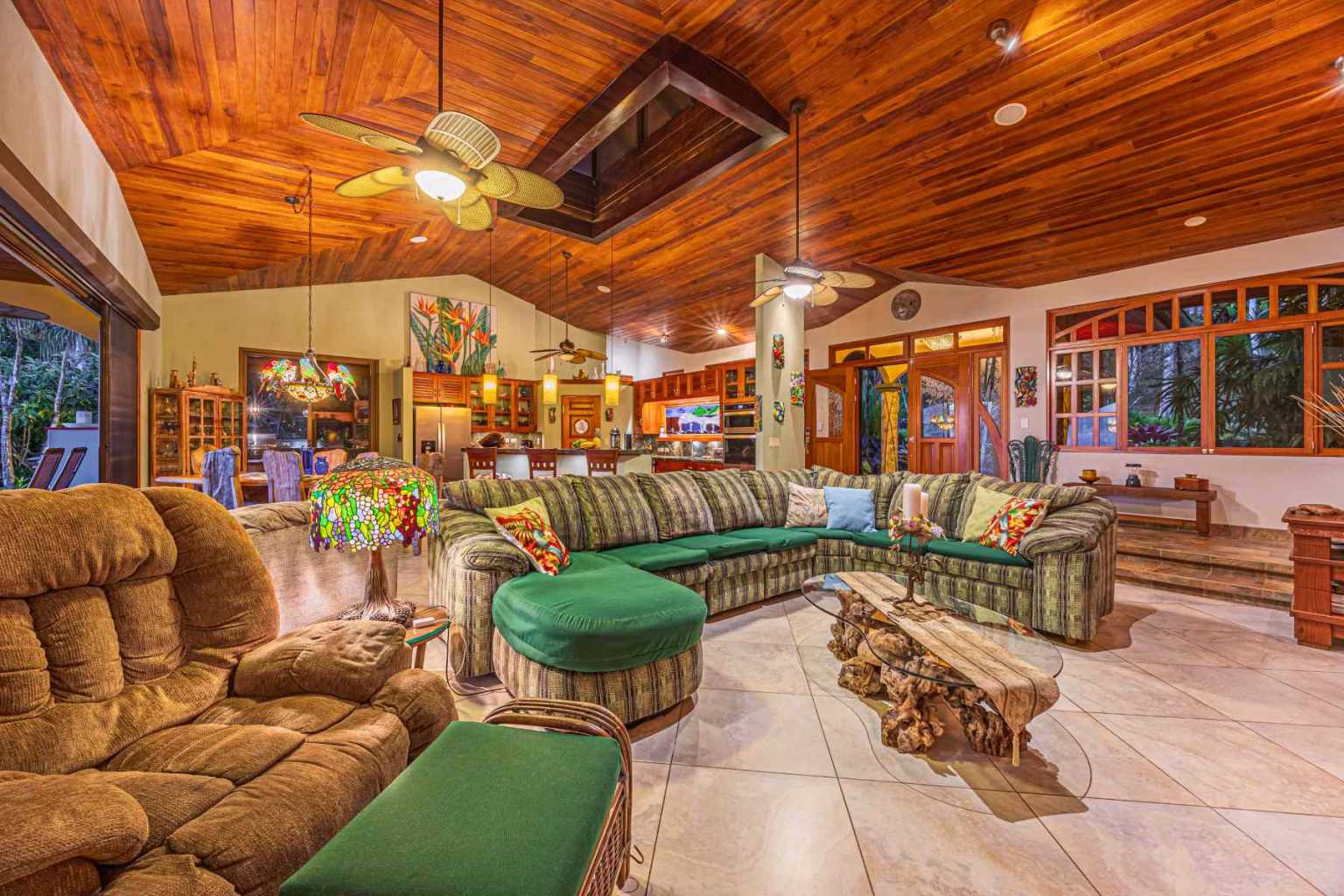 47853 (26) Oceanview 3-Bedroom Home with Guest House & Pool in Costa Verde Estates above Dominicalito Costa Rica