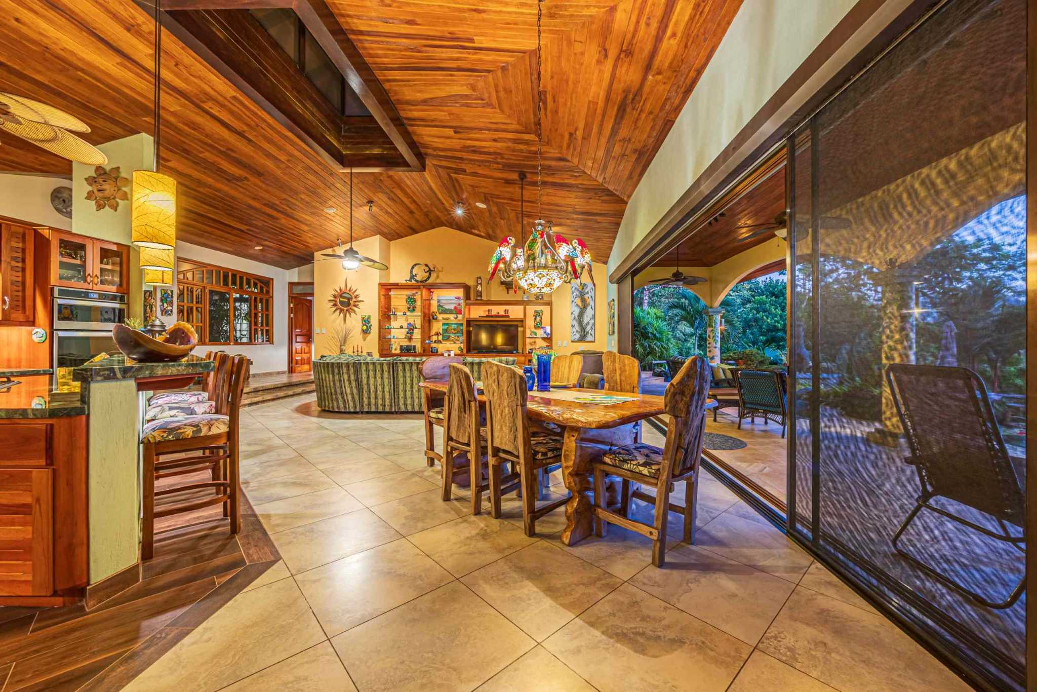 47853 (8) Oceanview 3-Bedroom Home with Guest House & Pool in Costa Verde Estates above Dominicalito Costa Rica